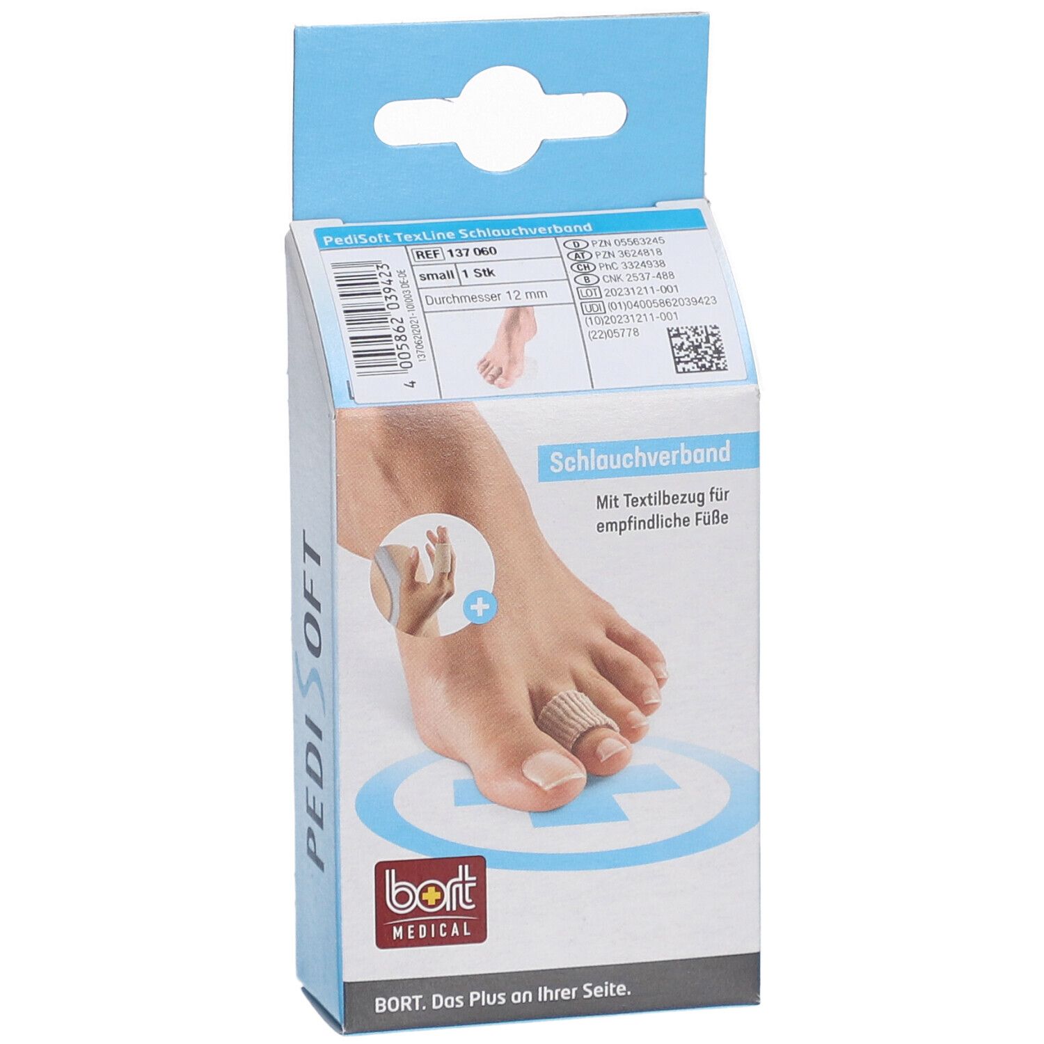 BORT PediSoft® TexLine bandage tubulaire taille S