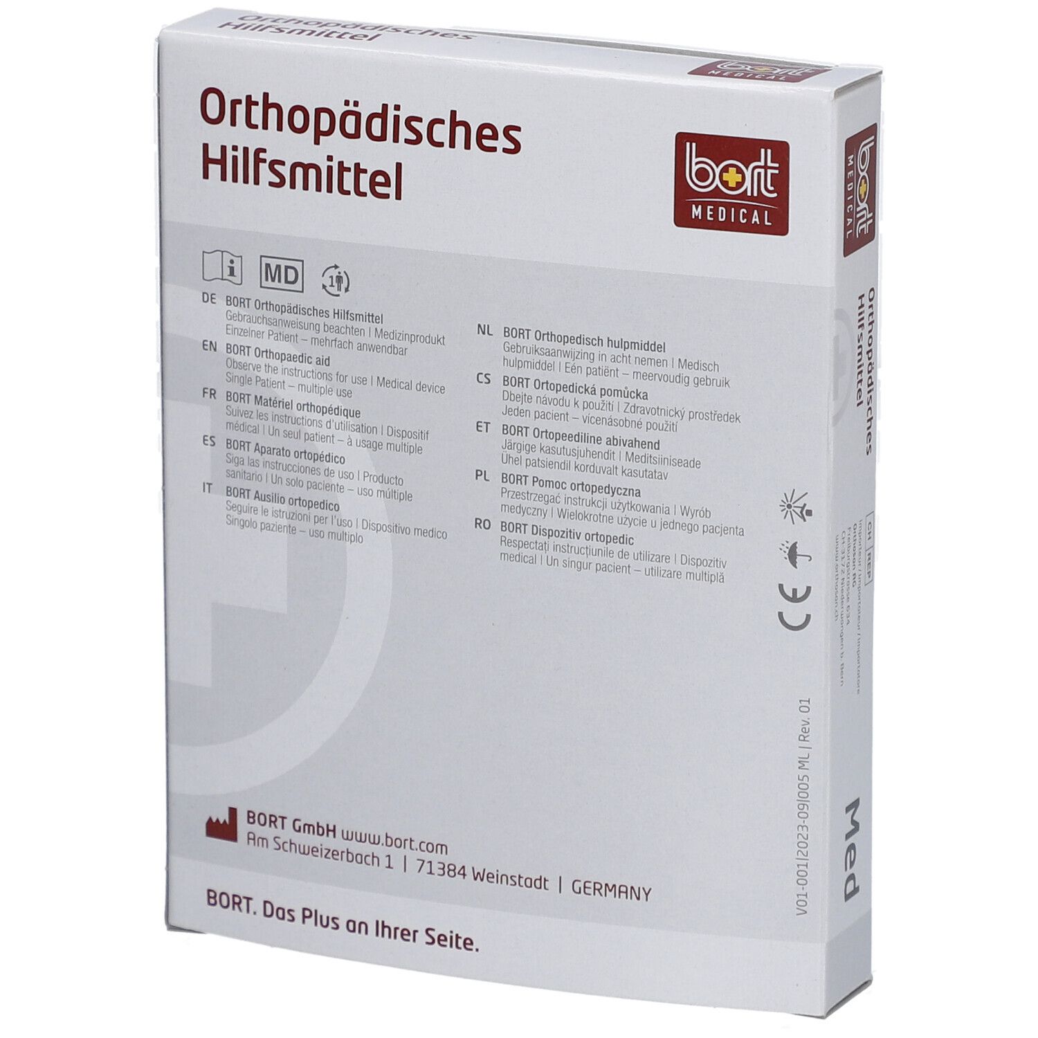 Orthosan Mitella arm sling voor volwassenen zwart