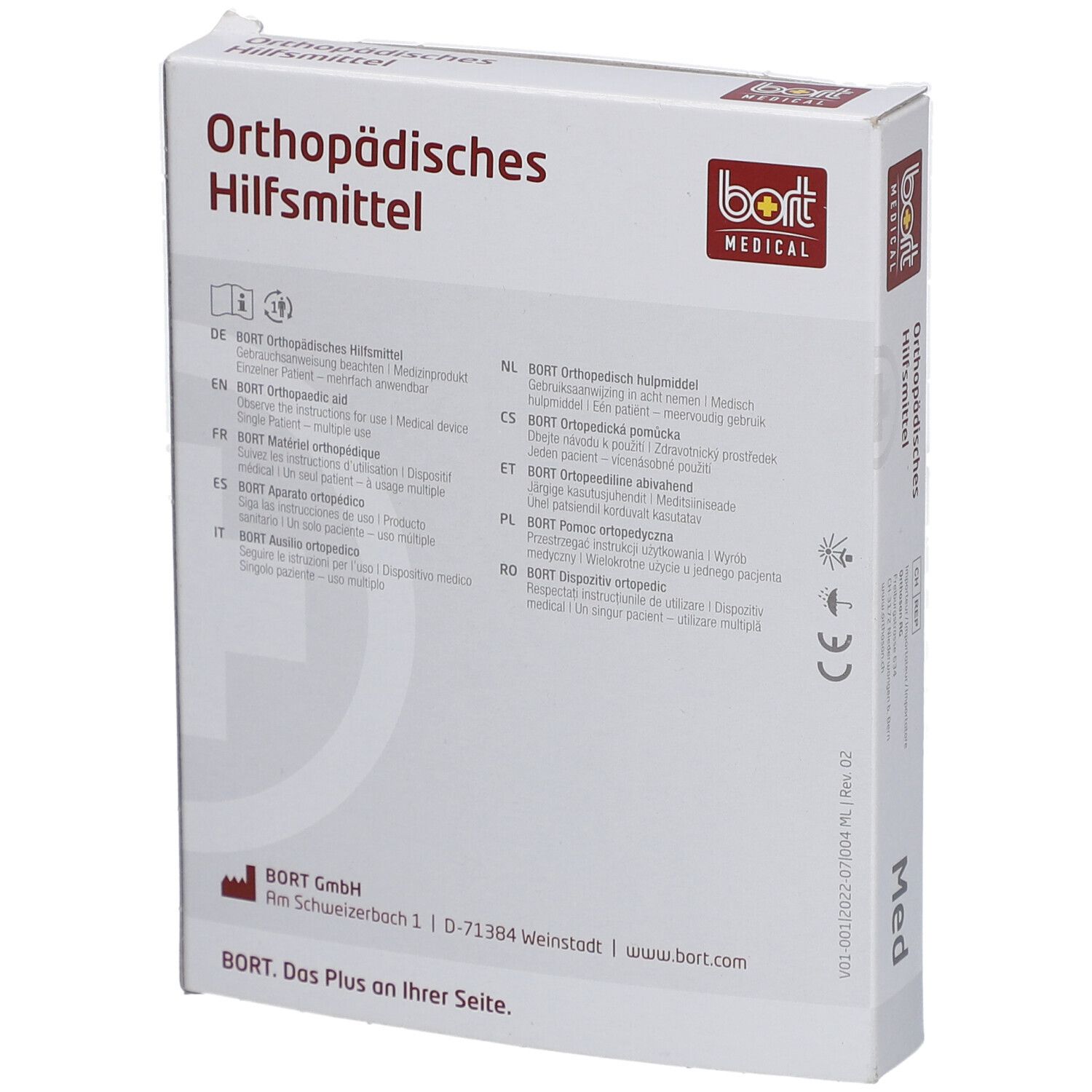 Orthosan Mitella arm sling Kinderen rood
