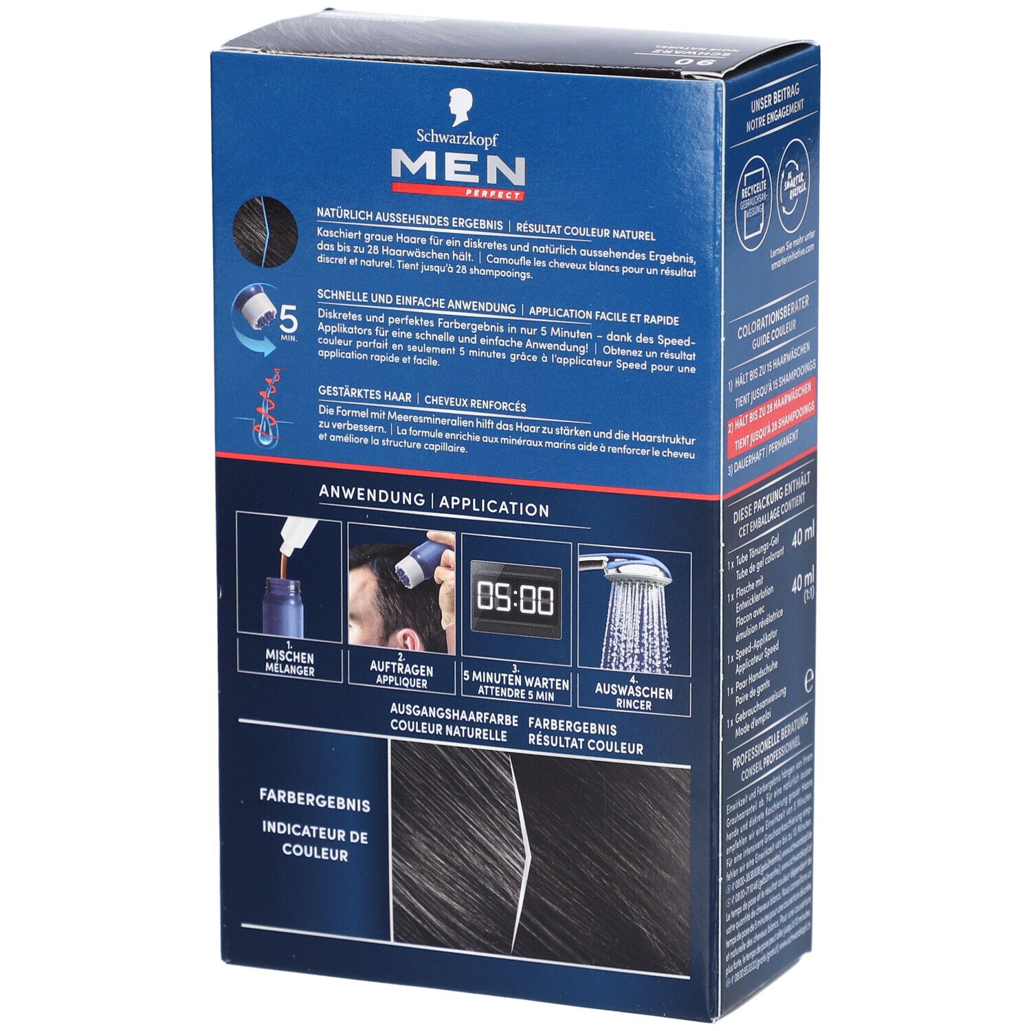 SCHWARZKOPF Men Perfect 90 Zwart