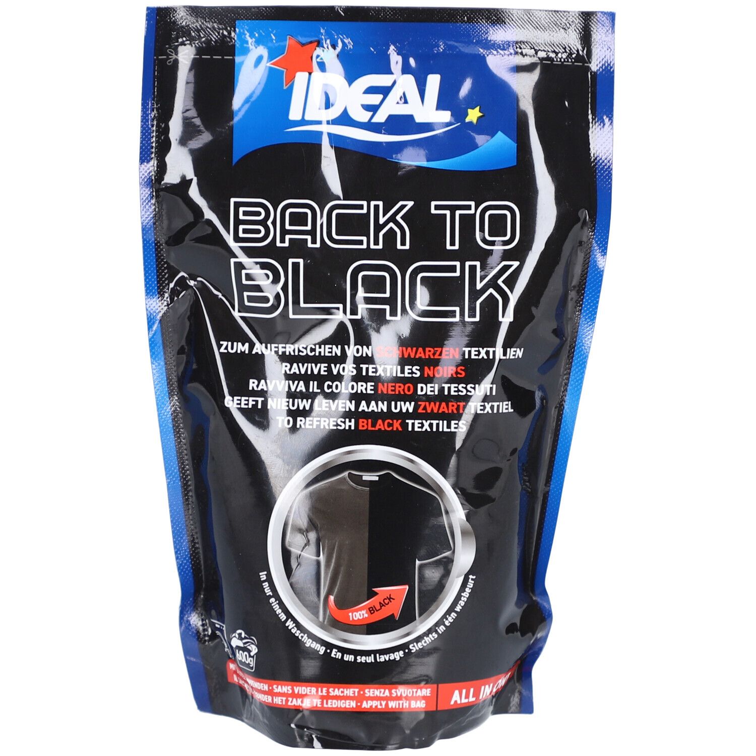 IDEAL Textielverf 100% Zwart