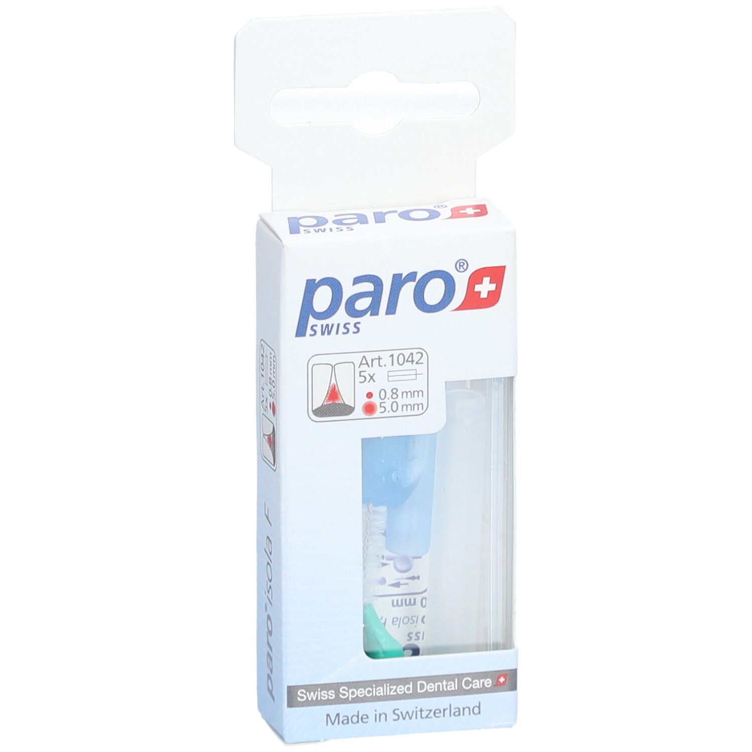 paro® Isola F Opzetborstel 5,0 mm Groen