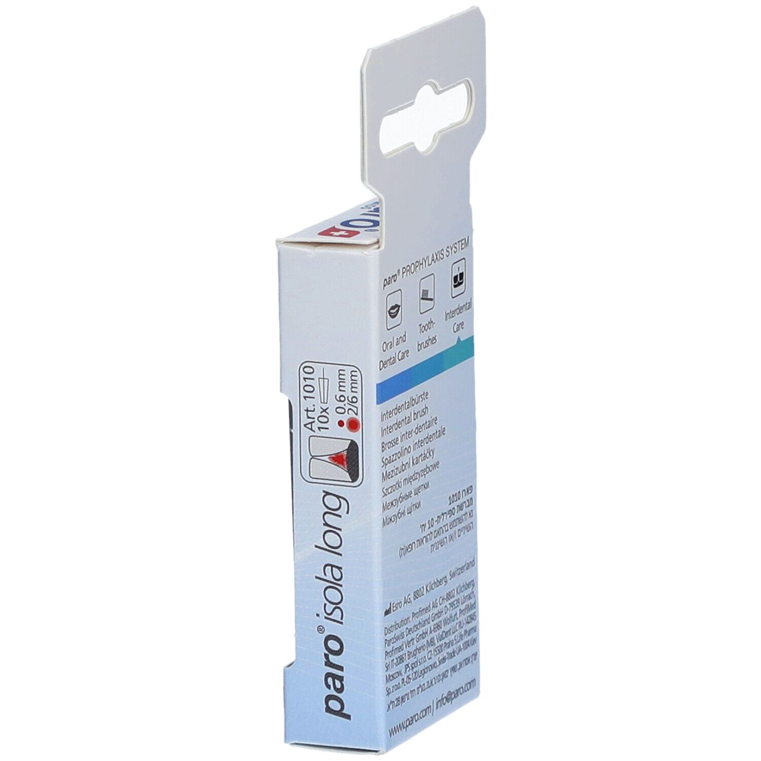 paro® Isola Long Brossettes interdentaires coniques 2/6mm Bleu