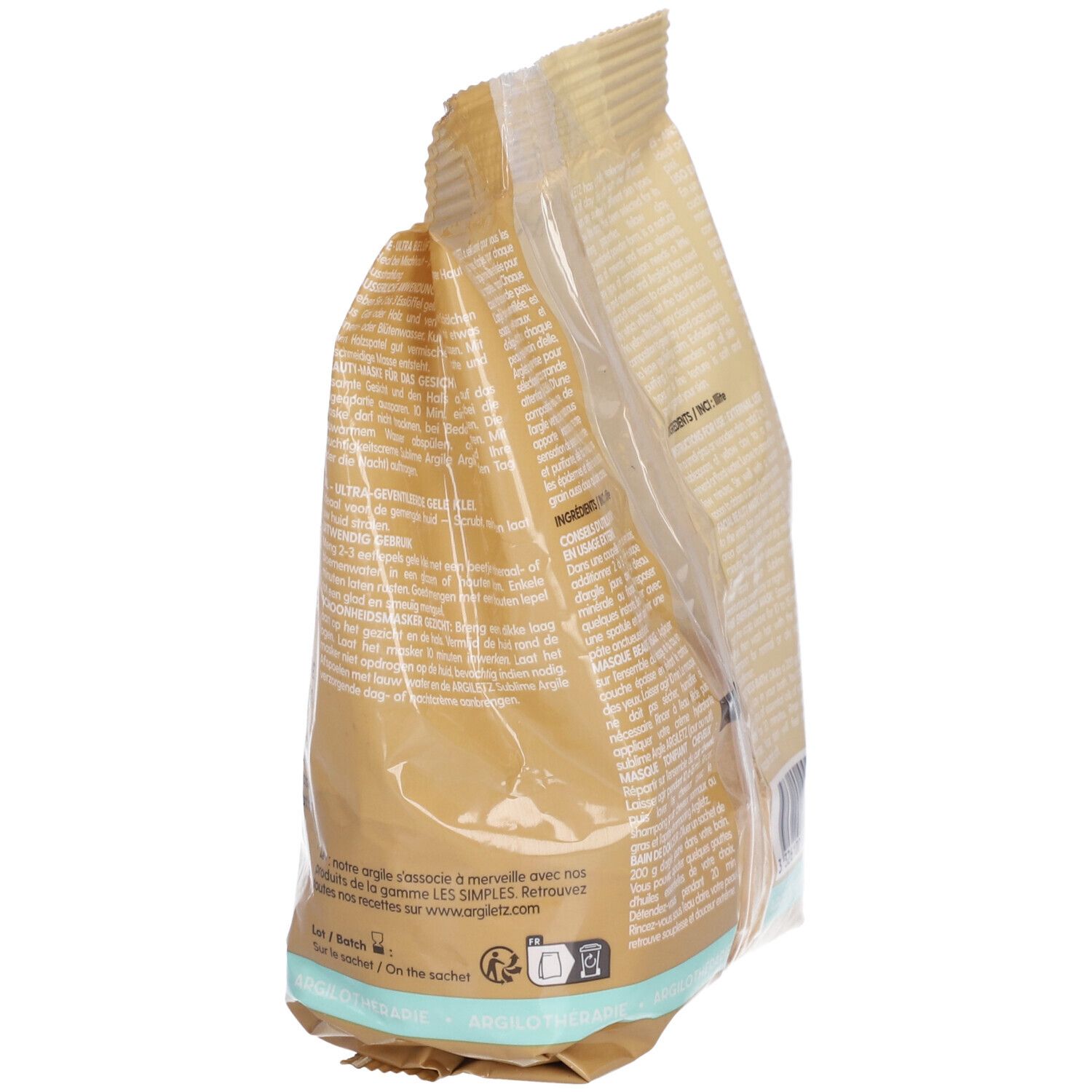 Argiletz Masque et Bain Argile jaune