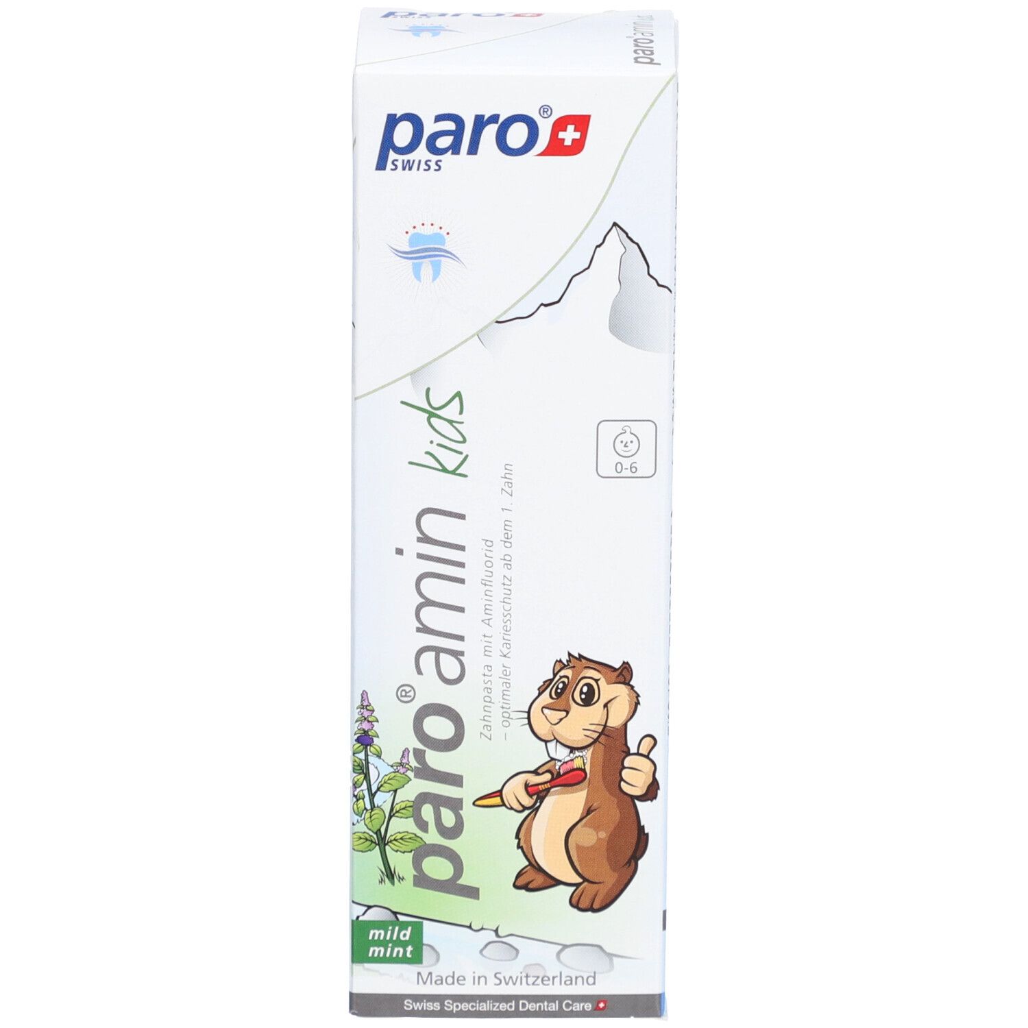 paro® Amin Kids Tandpasta Munt 0-6 jaar