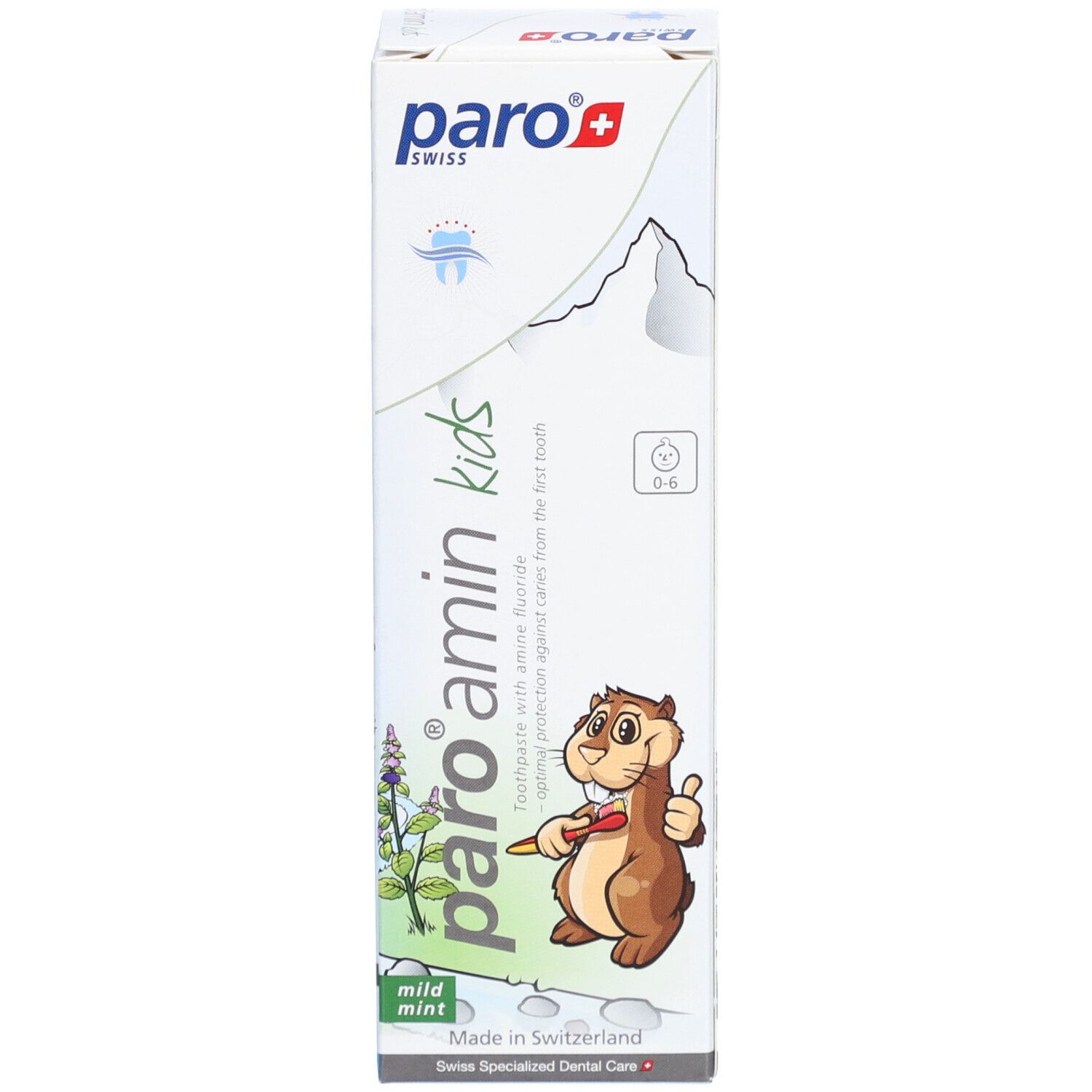 paro® Amin Kids Tandpasta Munt 0-6 jaar