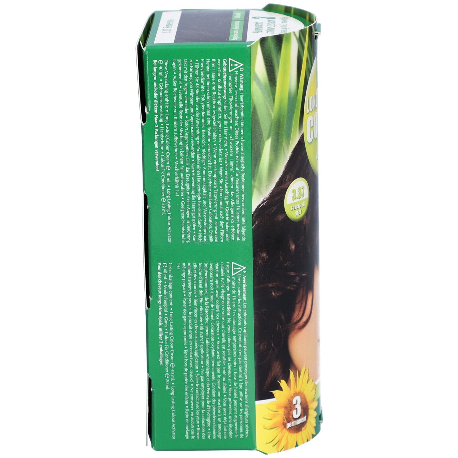 Henna Plus Langhoudende Haarverf 3.37 espresso