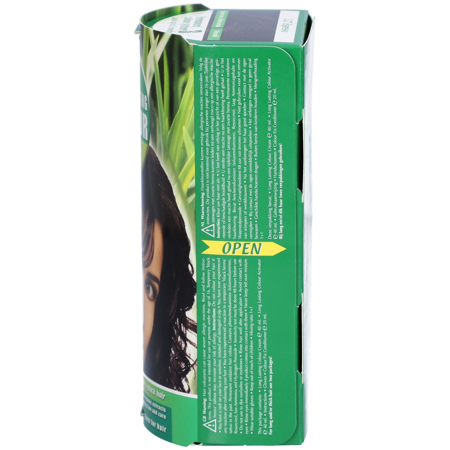 Henna Plus Langhoudende Haarverf 3.37 espresso