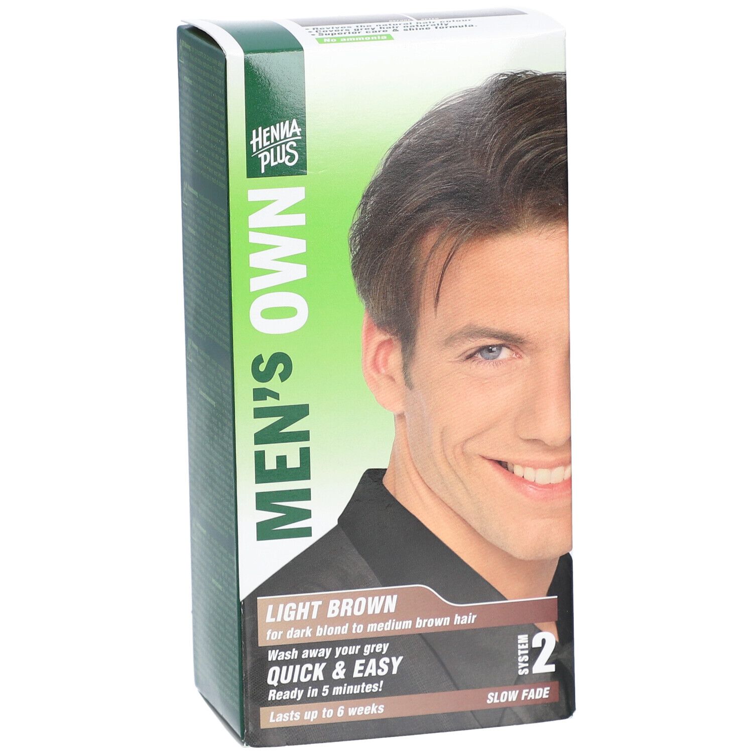 Hennaplus Men's Own Haarkleuring Lichtbruin