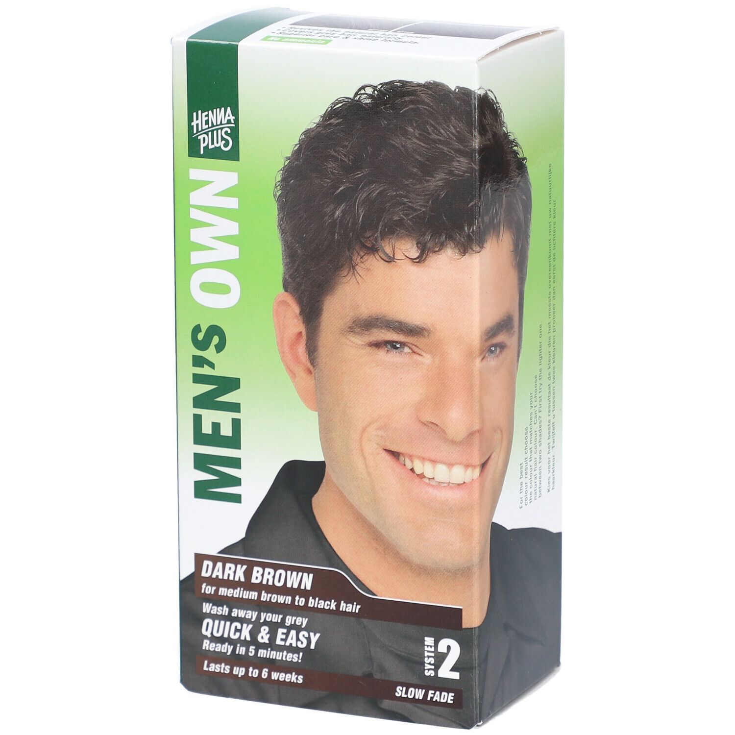 Men's Own Coloration Capillaire Châtain Foncé