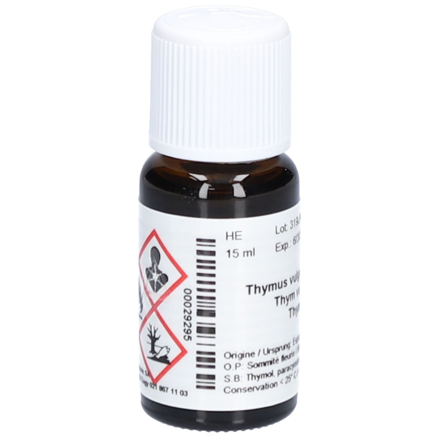 Aromasan® Huile essentielle de Thym vulgaire à thymol bio