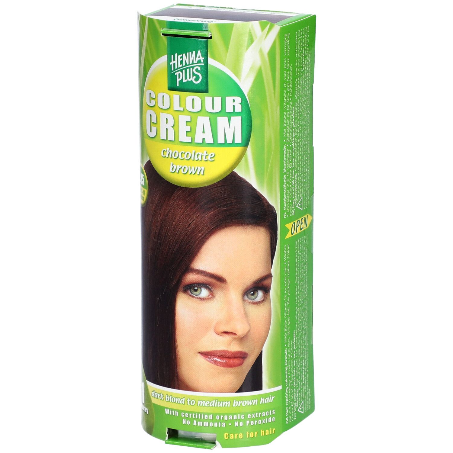 Hennaplus Crème Colorante 5.35 Brun Chocolat