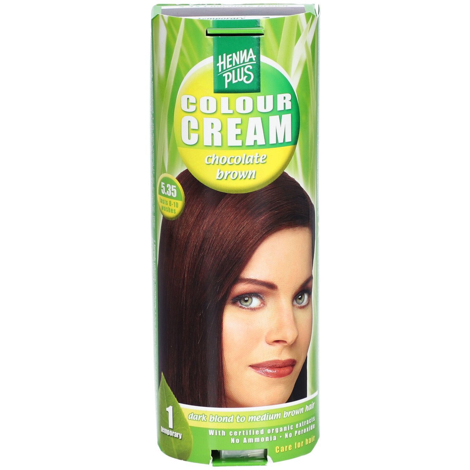 Hennaplus Crème Colorante 5.35 Brun Chocolat