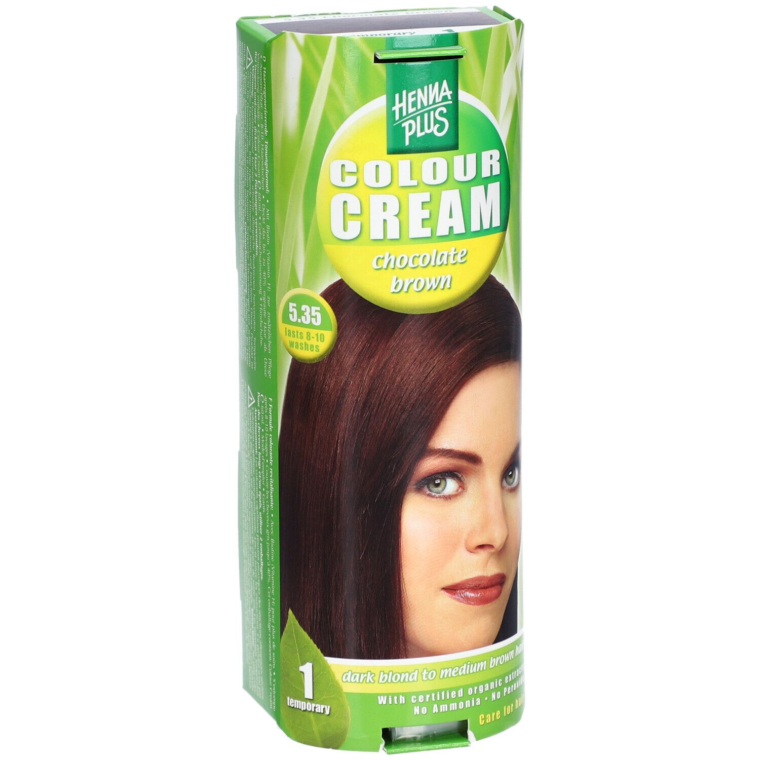 Hennaplus Crème Colorante 5.35 Brun Chocolat