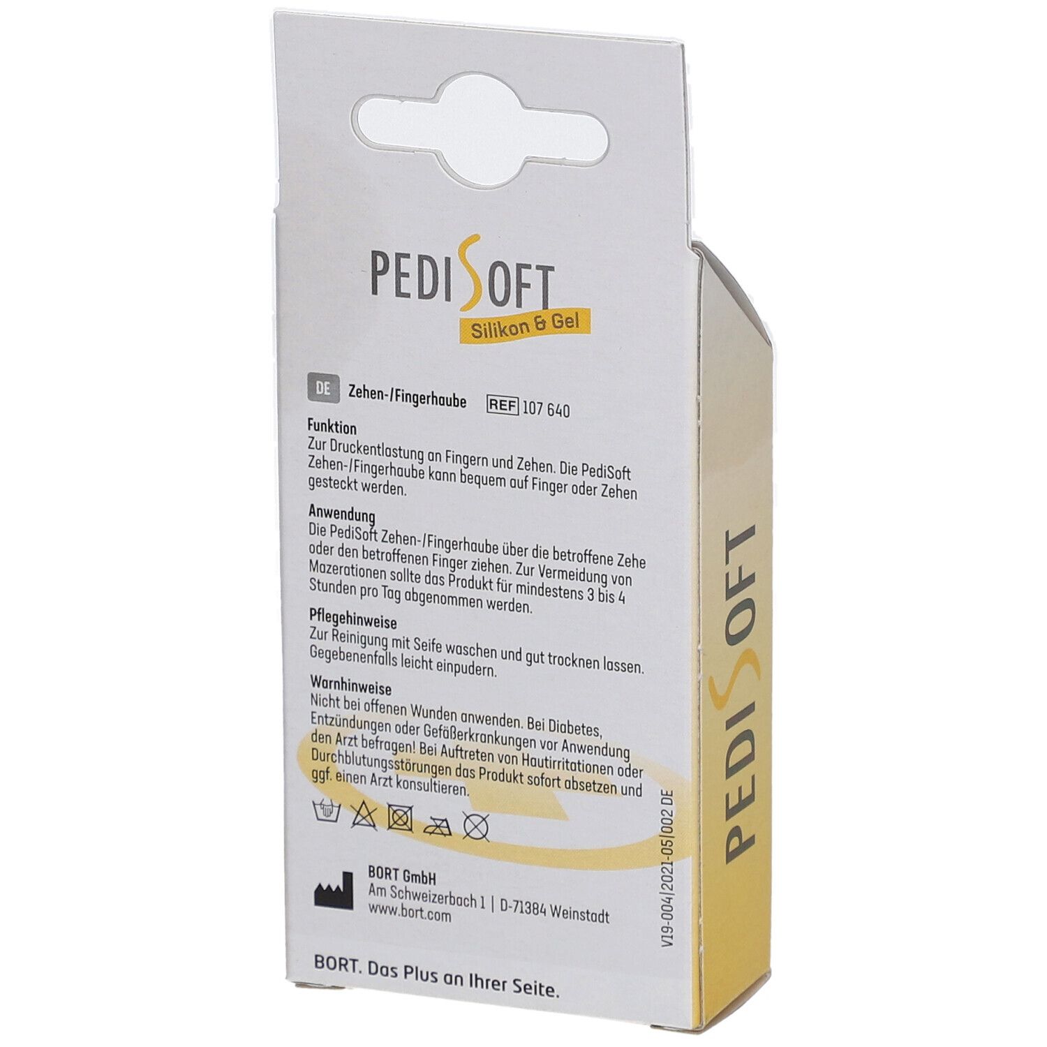 Bort PediSoft Couvre-orteils/doigts, 2 pièces