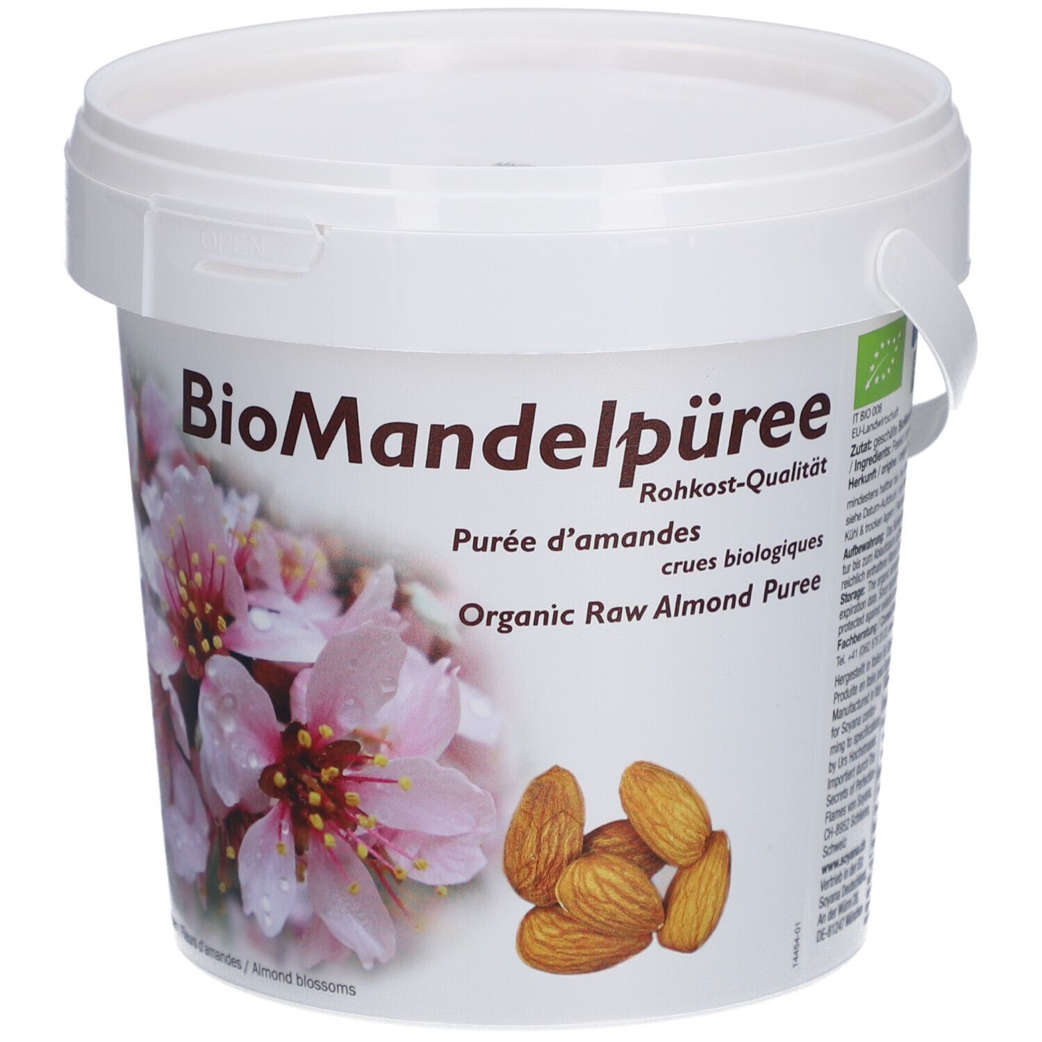 Soyana Purée d'amandes crues biologiques