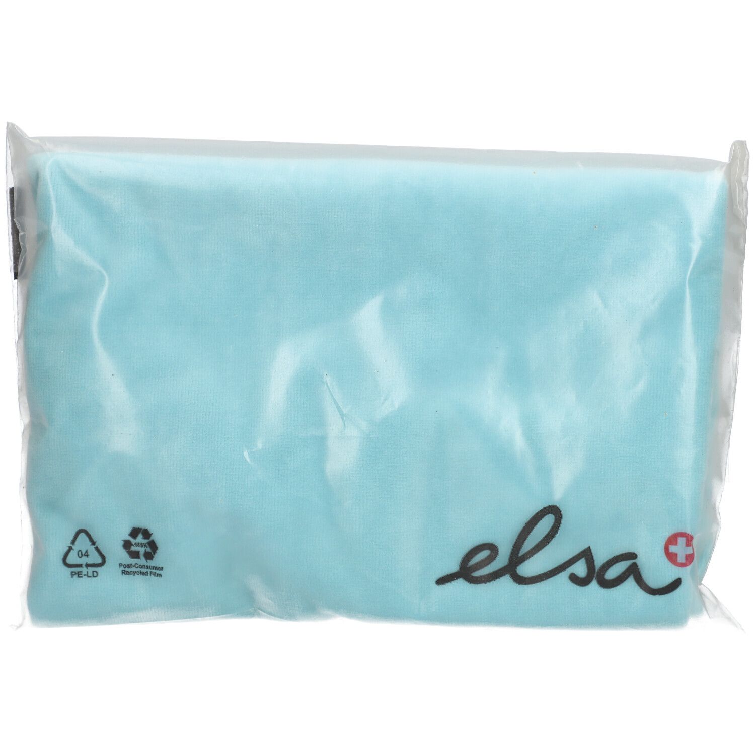 ELSA Taie d'oreiller 50 x 9 cm velours Bleu clair