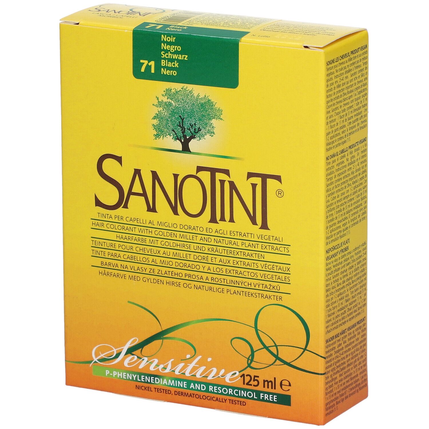 SANOTINT® Sensitive Haarverf 71 Zwart