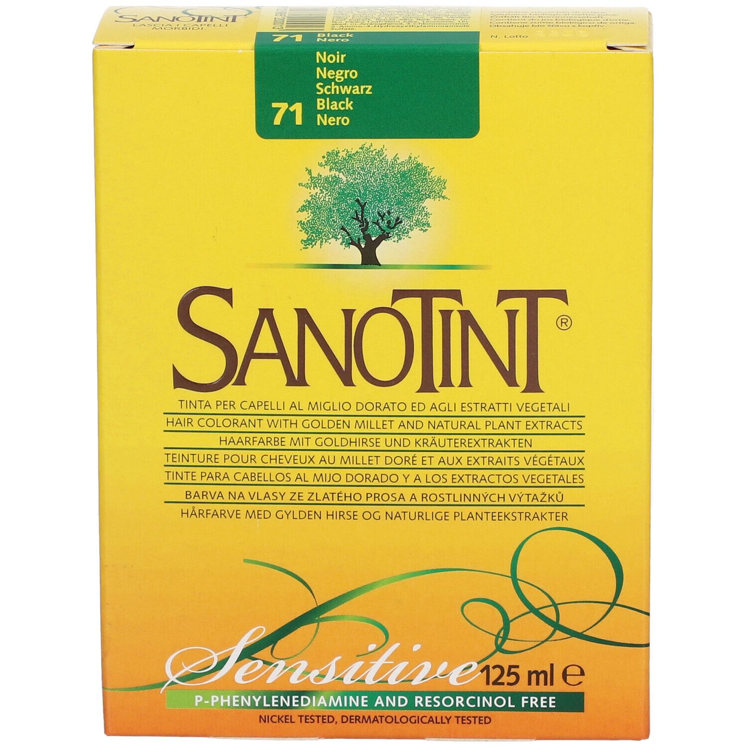 SANOTINT® Sensitive Haarverf 71 Zwart