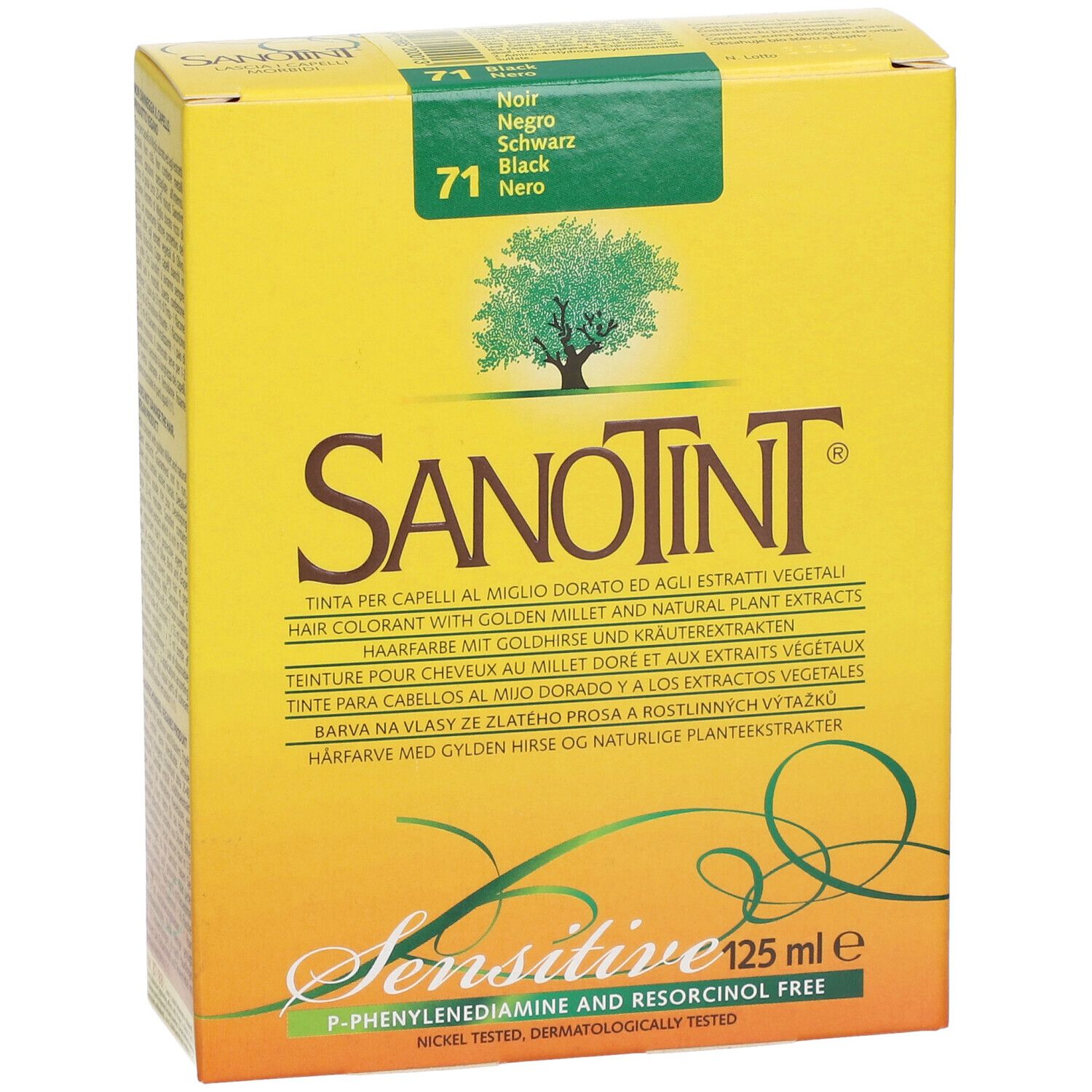 SANOTINT® Sensitive Haarverf 71 Zwart