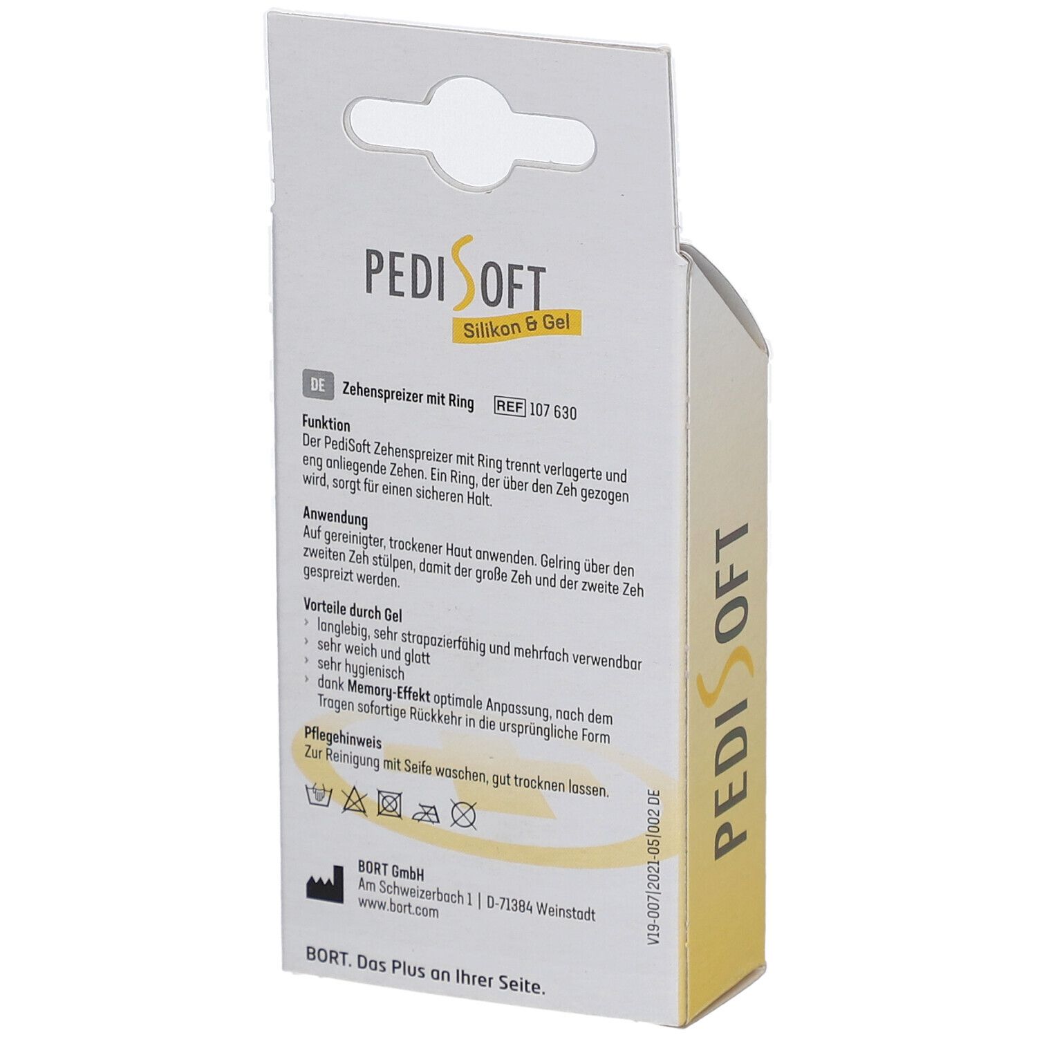 BORT PEDISOFT® Séparateur d'orteils avec anneau taille S