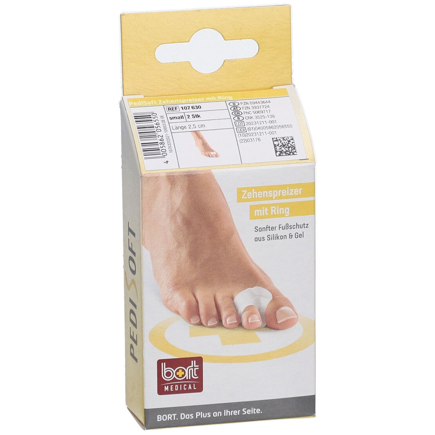 BORT PEDISOFT® Séparateur d'orteils avec anneau taille S