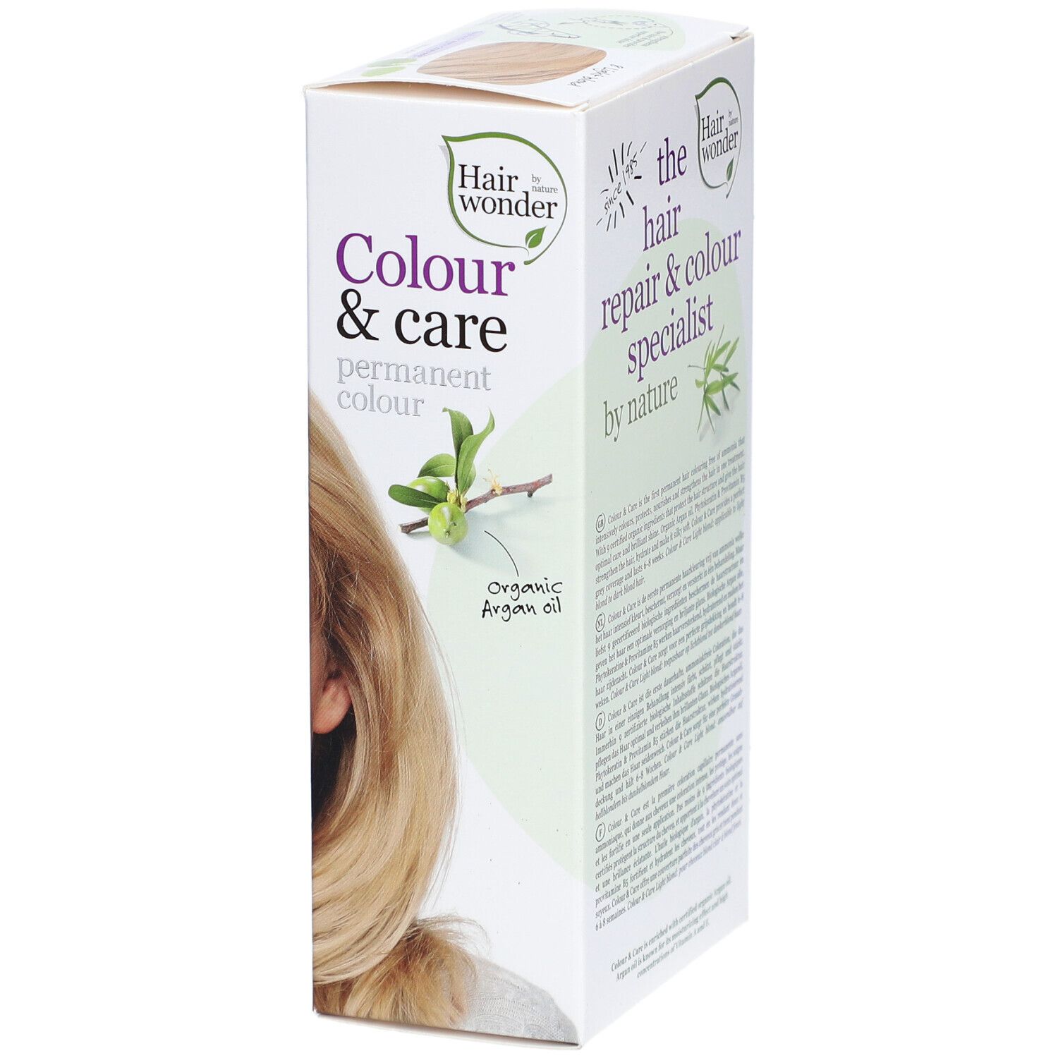 Hairwonder Haarkleuring Color & Care Lichtblond 8