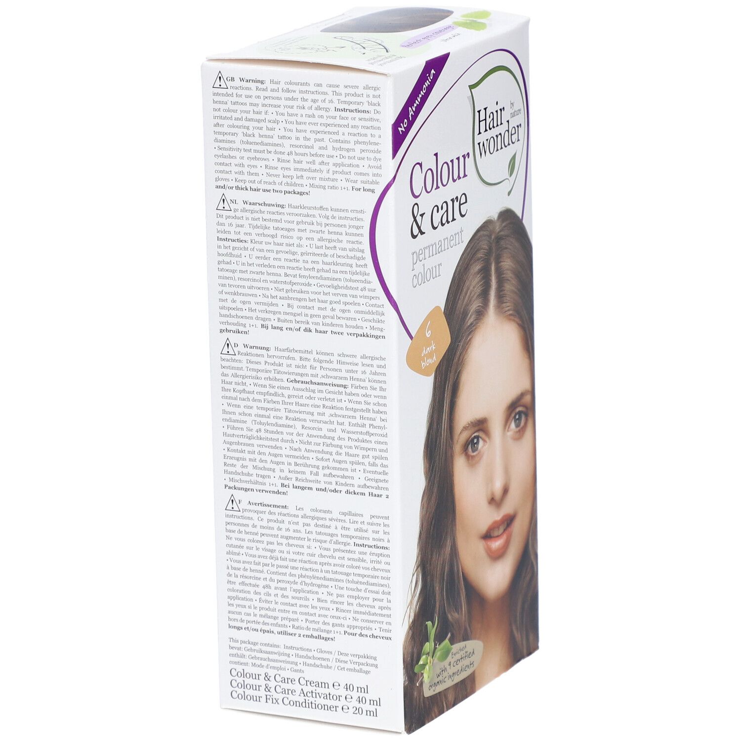 Hairwonder Colour & Care 6 Donkerblond