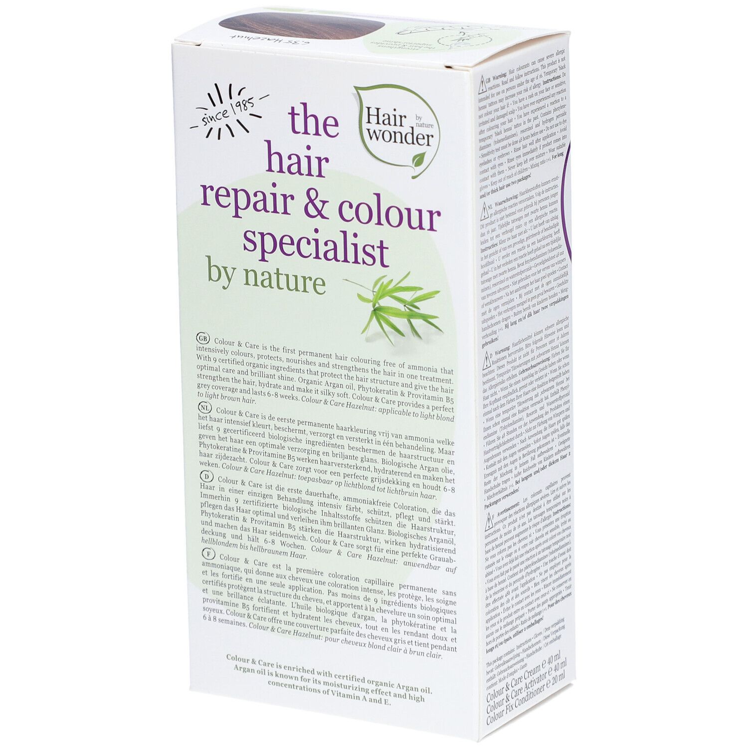 Hairwonder Colour & Care 6.35 Hazelnoot