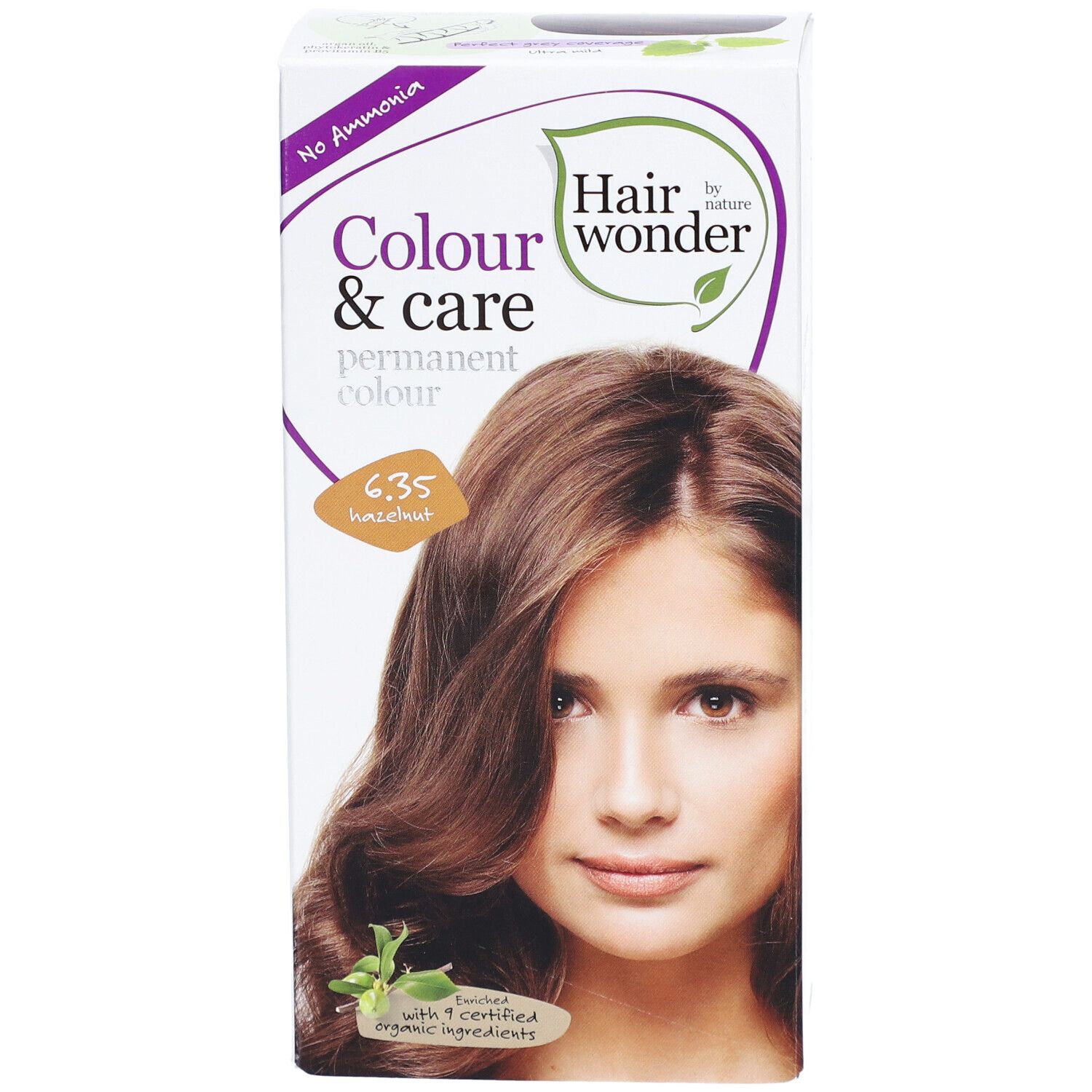 Hairwonder Colour & Care 6.35 Hazelnoot