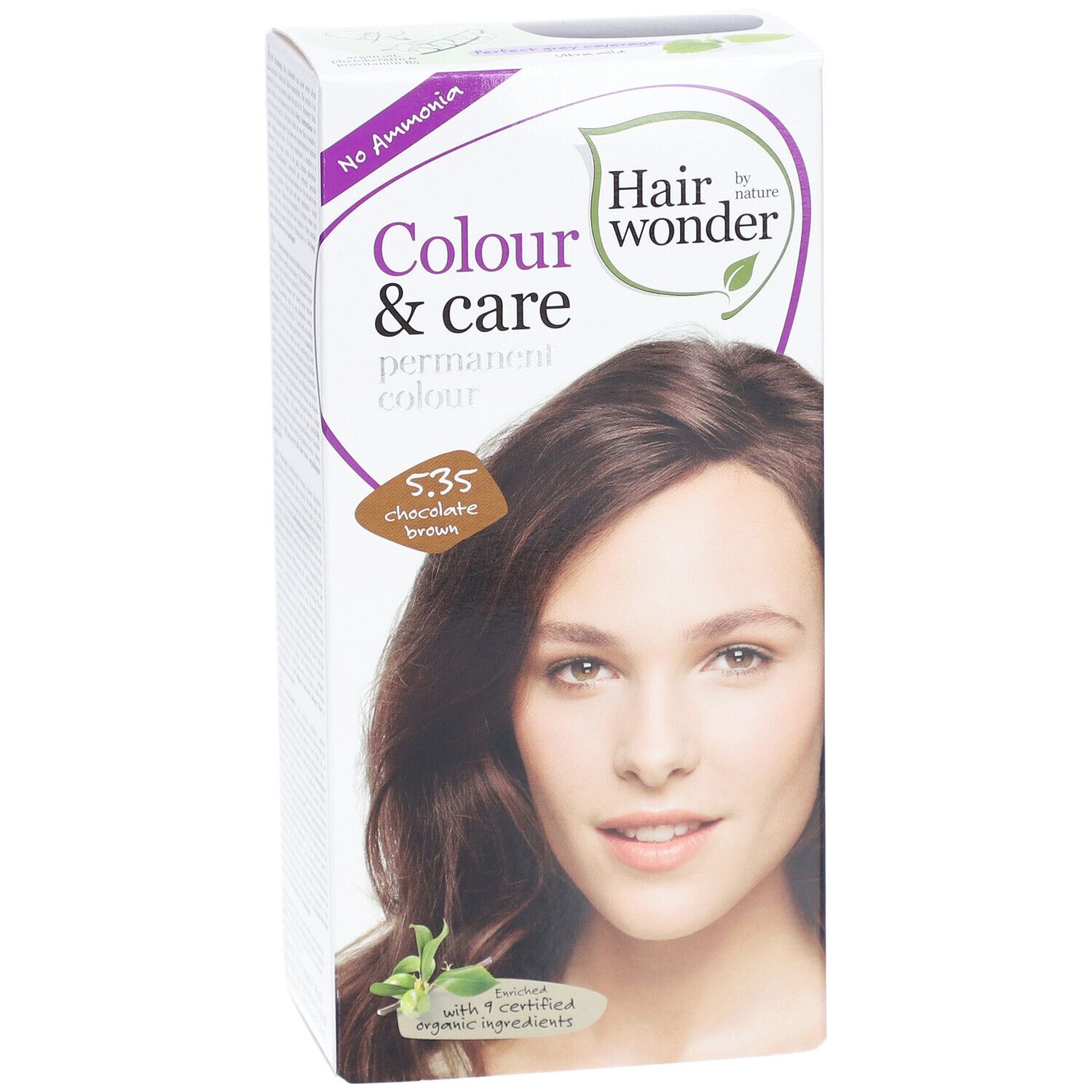 Hairwonder Color & Care Coloration 5.3 – Châtain Chocolat