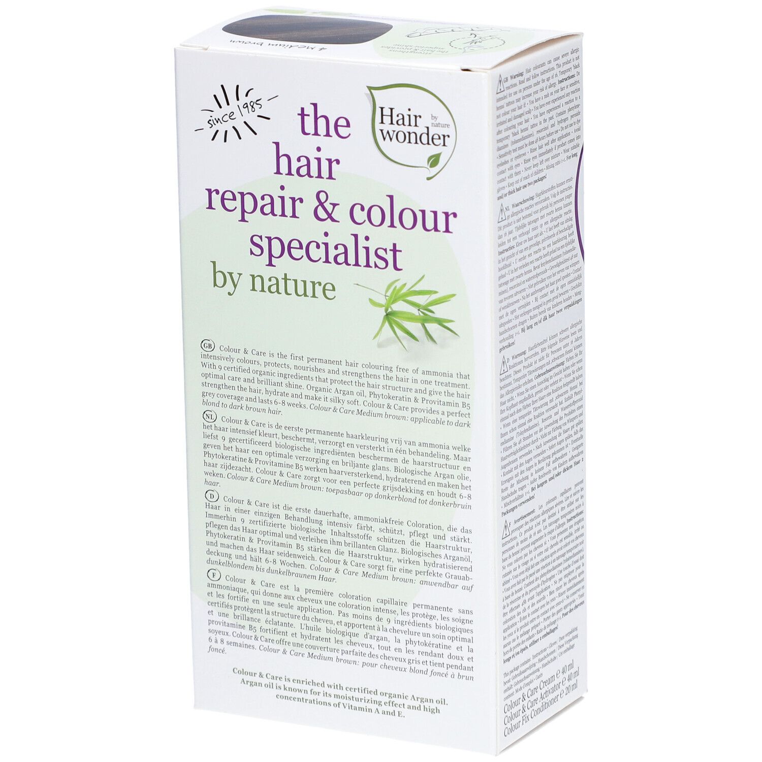 Hairwonder Colour & Care 4 Middenbruin