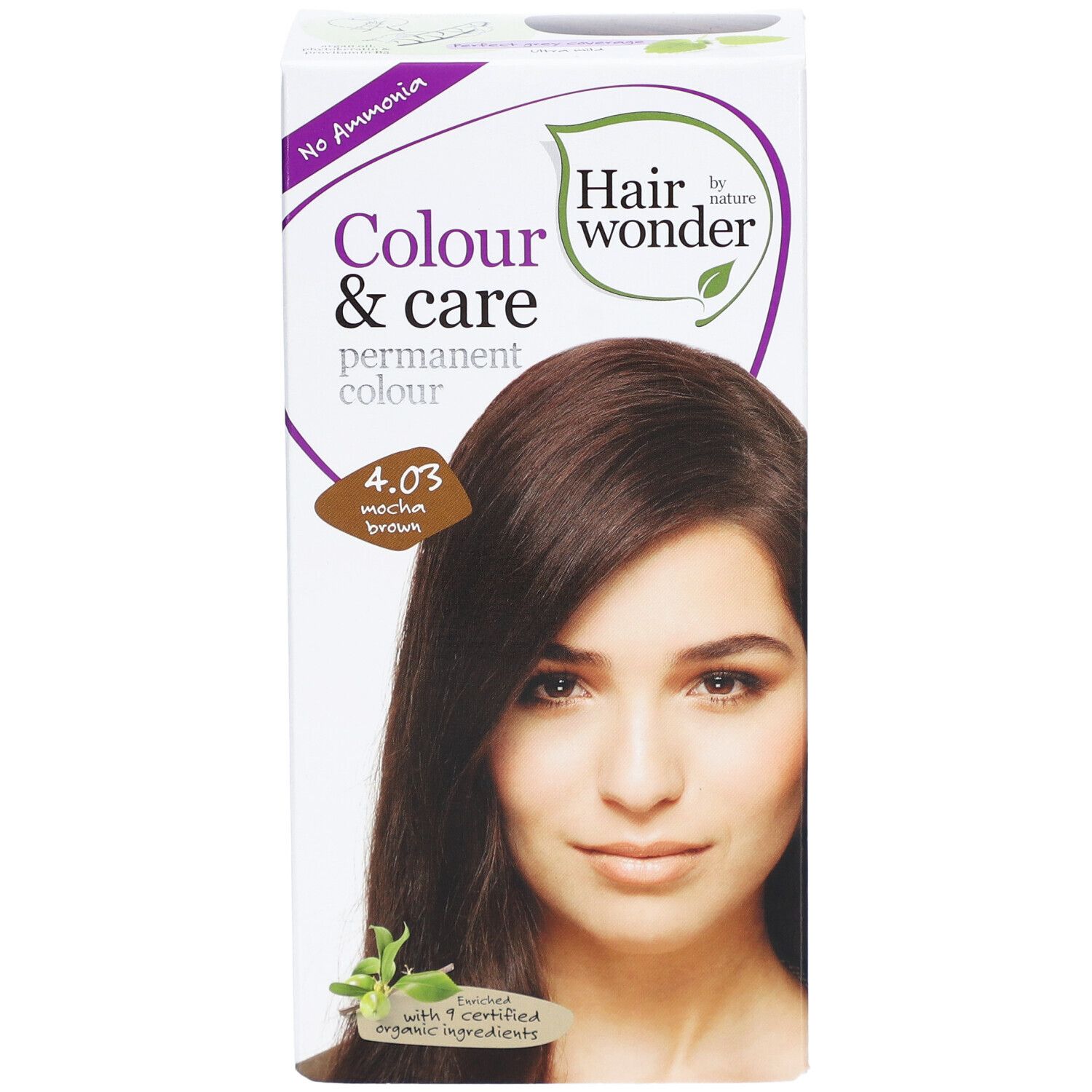Henna Hairwonder Colour & Care 403 Mocha Brown