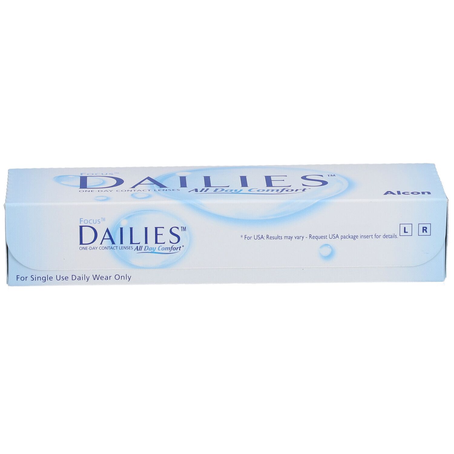 FOCUS® DAILIES® All Day Comfort - daglenzen -1.00dpt