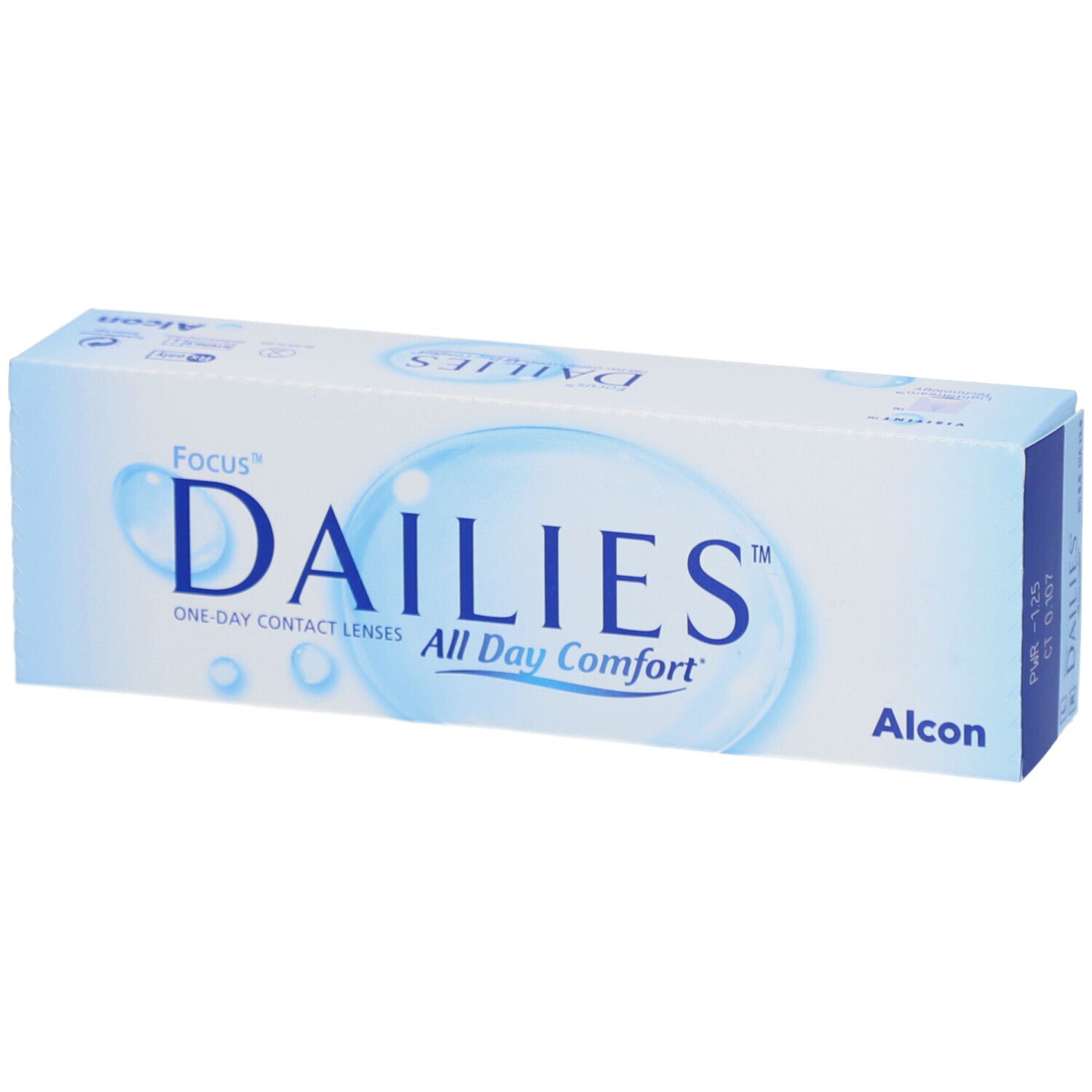 Alcon Focus™ Dailies™ Daglenzen met dagelijks comfort -1.25 dpt