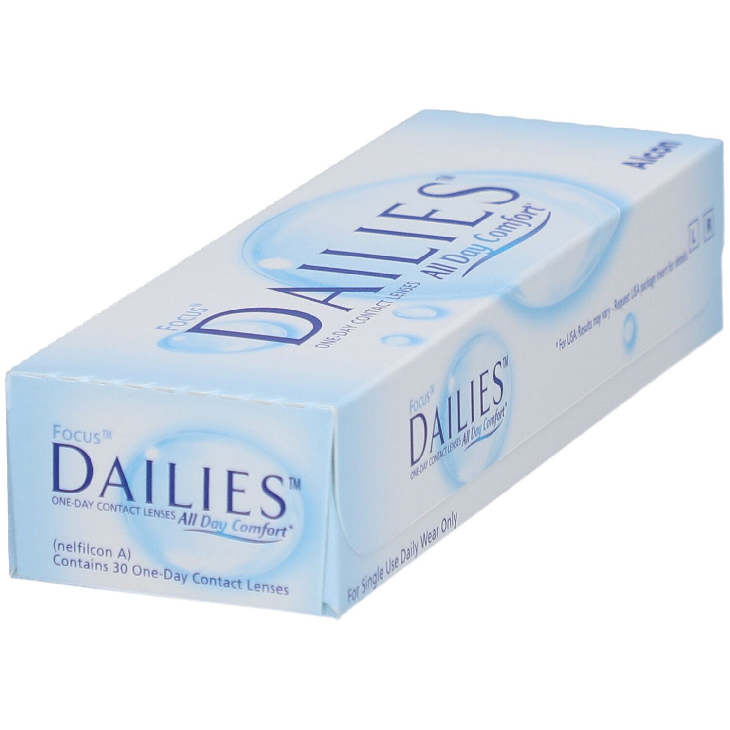 FOCUS® DAILIES® All Day Comfort - Lentilles journalières -2.25dpt