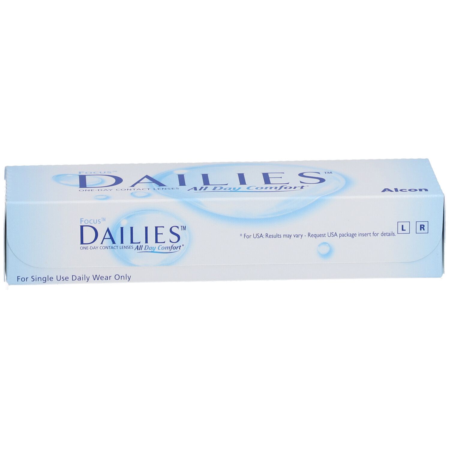 FOCUS® DAILIES® All Day Comfort - Lentilles journalières -2.25dpt