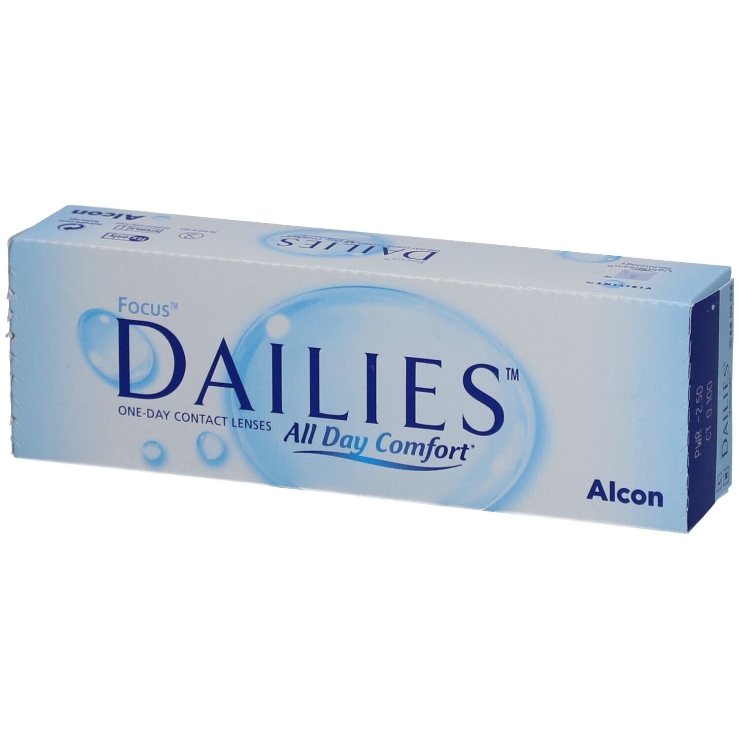 Alcon Focus™ Dailies™ Daglenzen met dagelijks comfort -2,50 dpt
