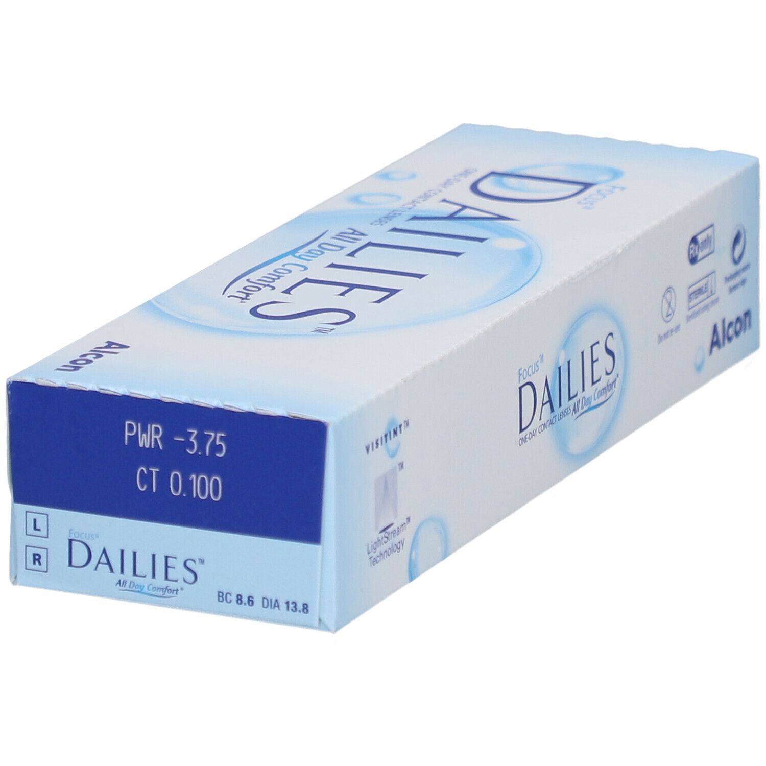 FOCUS® DAILIES® All Day Comfort - daglenzen -3.75dpt