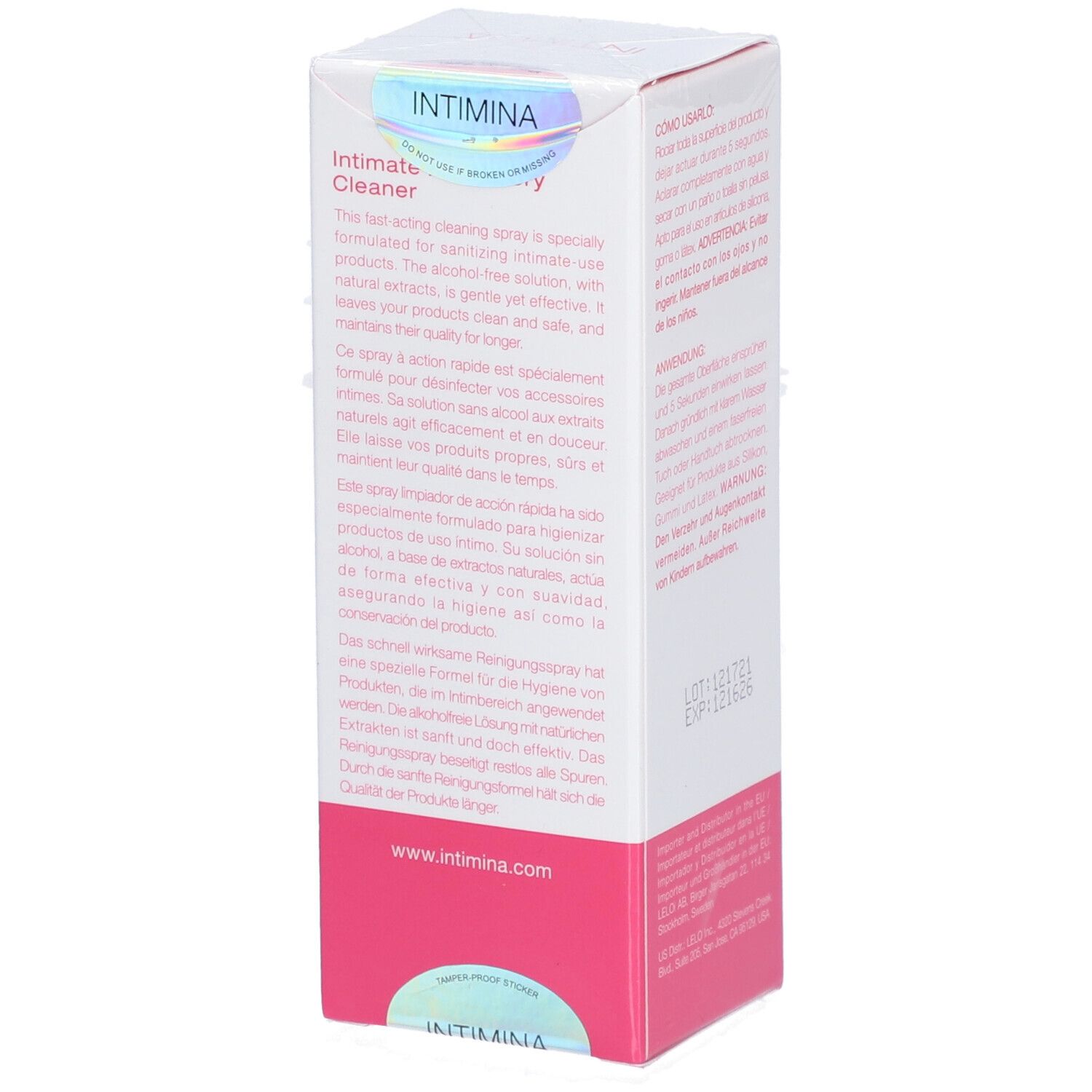 Intimina Intieme Accessoires Reiniger