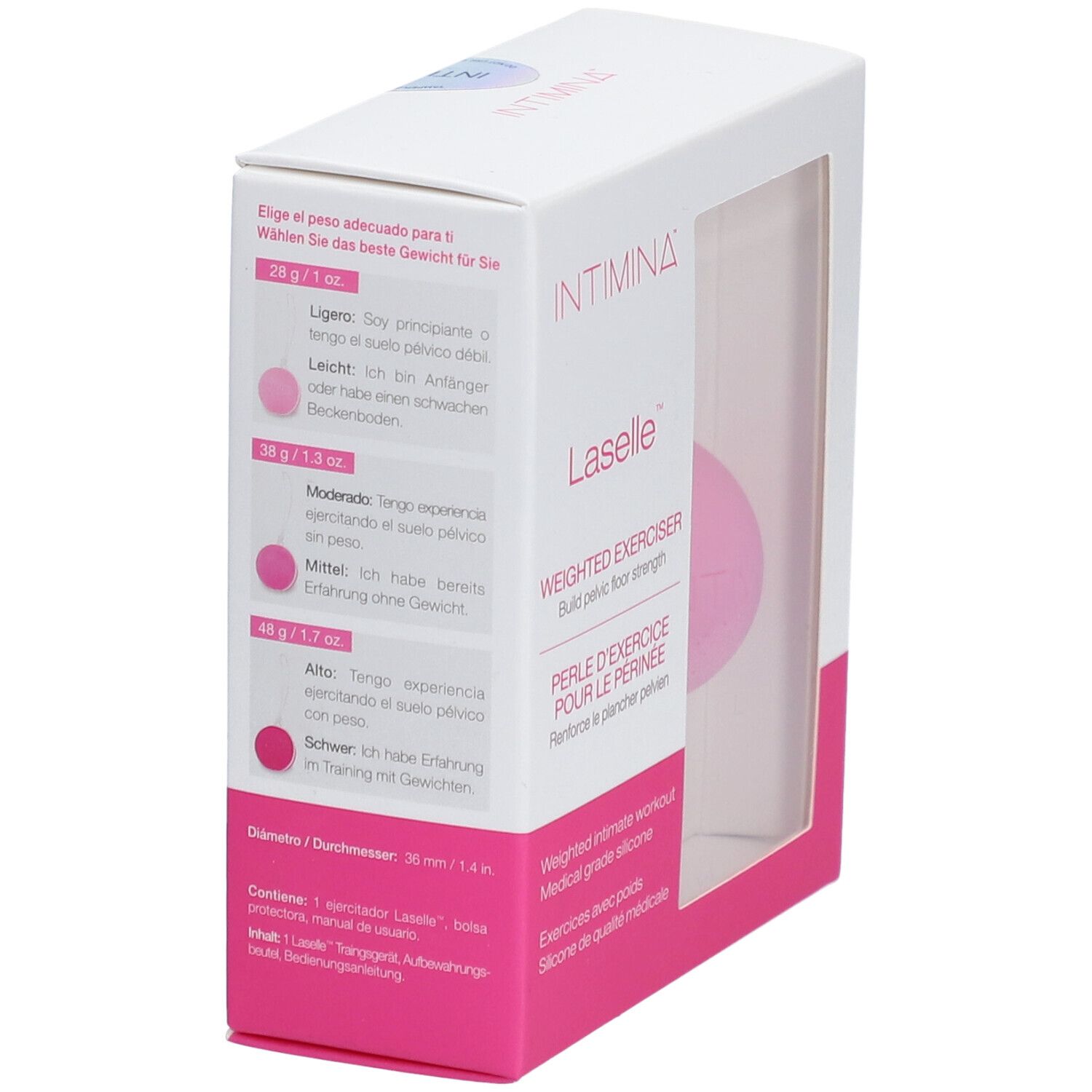 INTIMINA Laselle™ Perle d'exercice pour le périnée 28 g