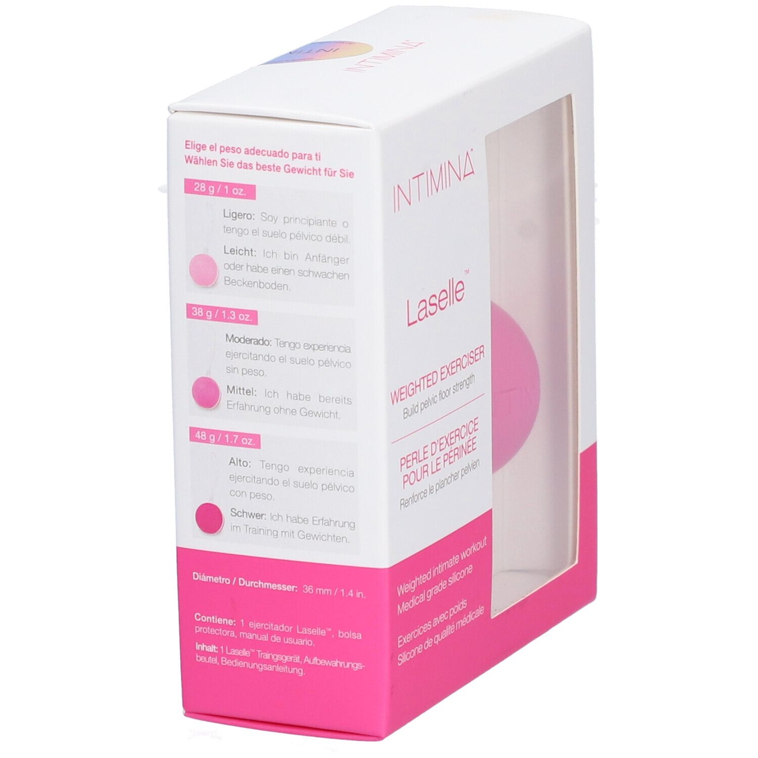 INTIMINA Laselle™ Perle d'exercice pour le périnée 38 g
