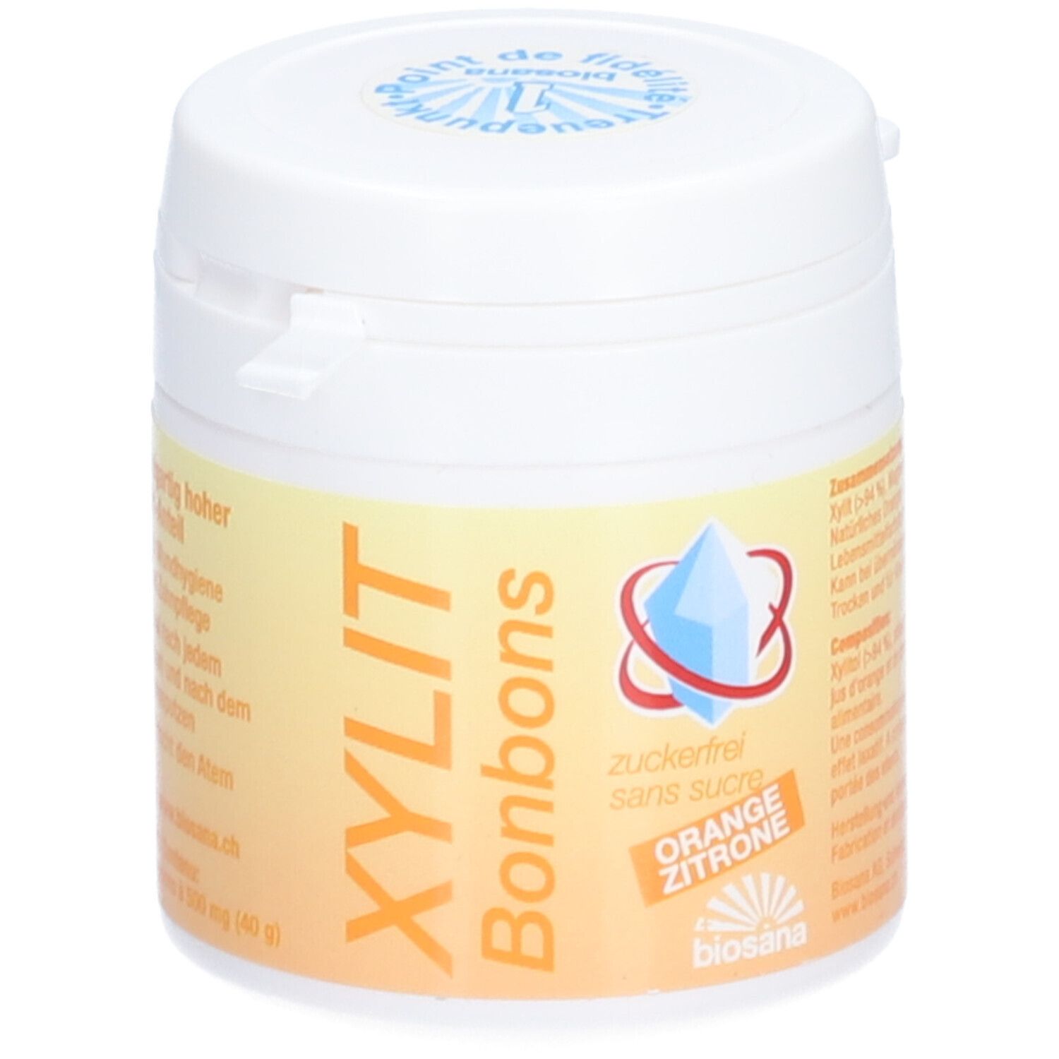 Biosana Xylit bonbons Orange/Citron