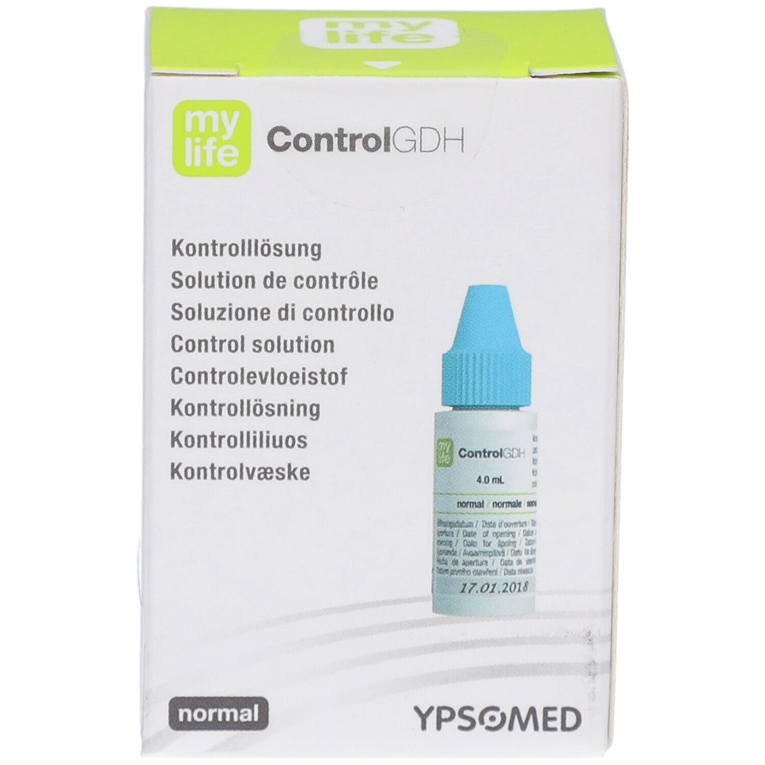 Solution de contrôle My Life ControlGDH, flacon de 4.0 ml.