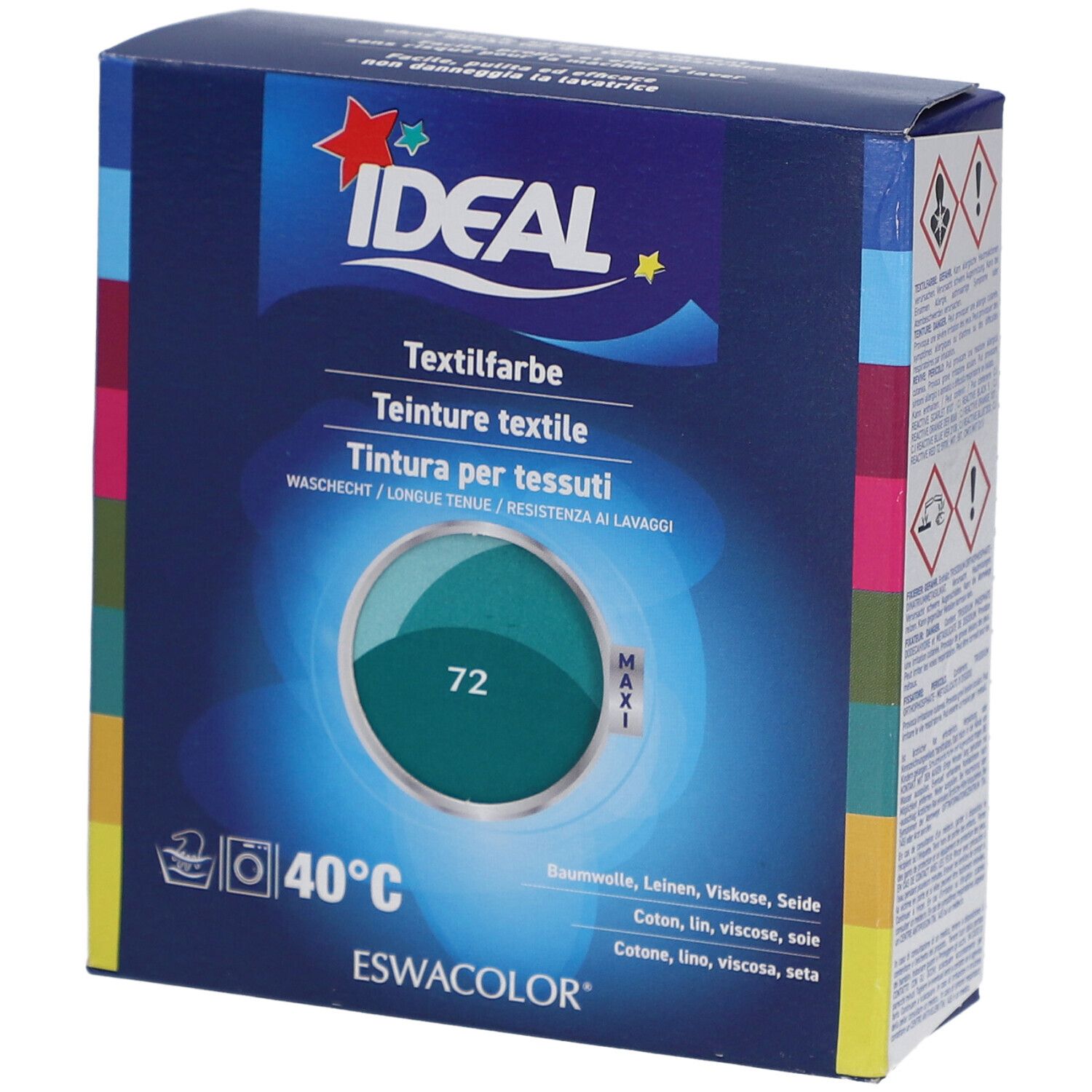 IDEAL Maxi Langhoudende Textielverf - 72 Emerald