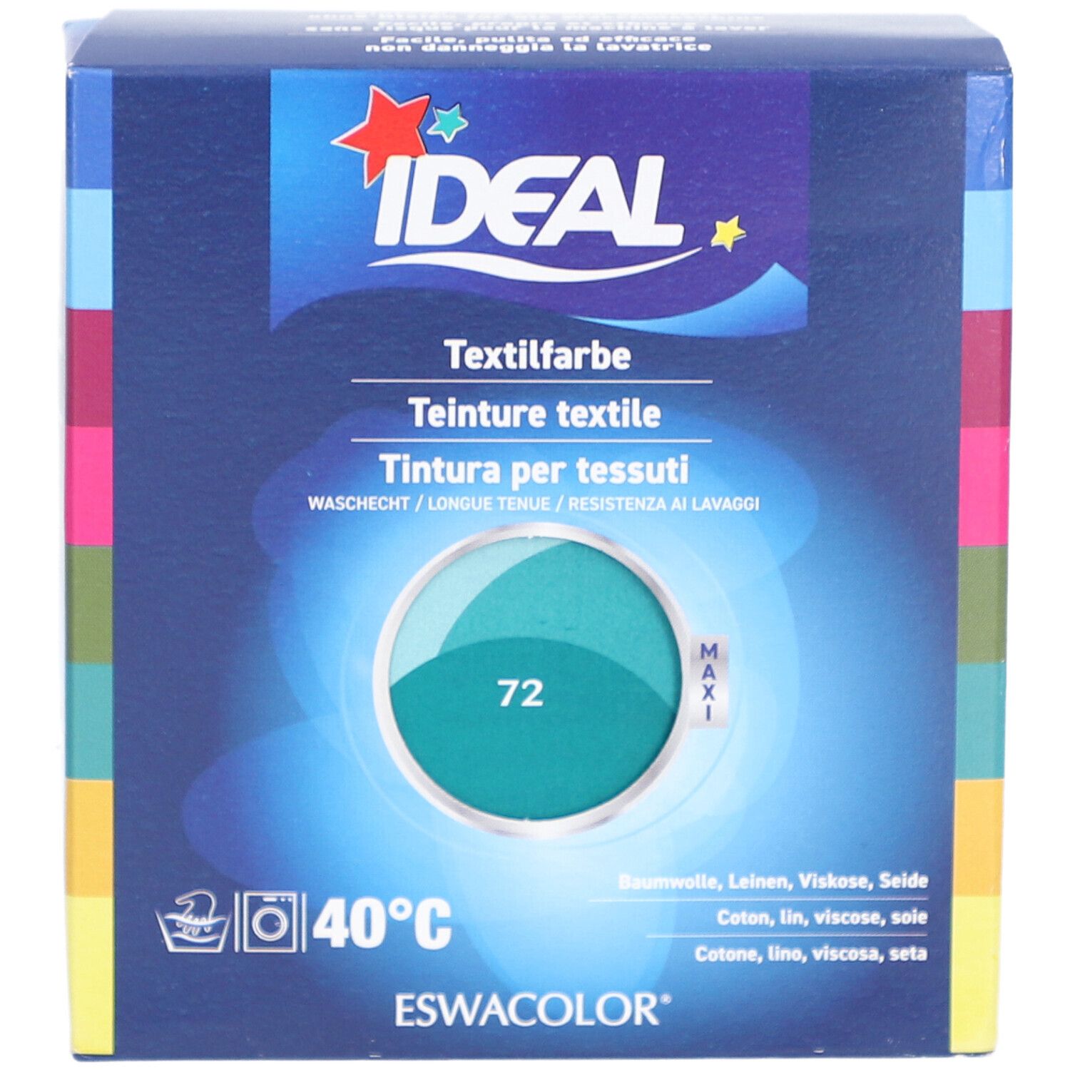 IDEAL Maxi Langhoudende Textielverf - 72 Emerald