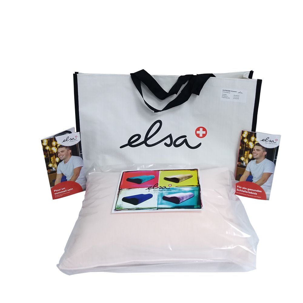 Oreiller ELSA Supreme 30 x 40 cm sans taie d'oreiller