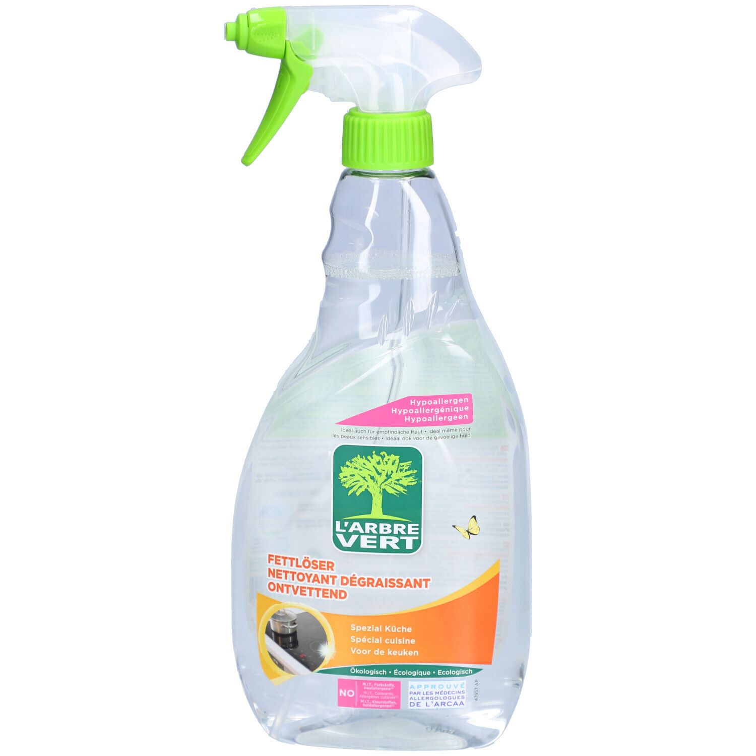 L'ARBRE VERT Nettoyant dégraissant cuisine