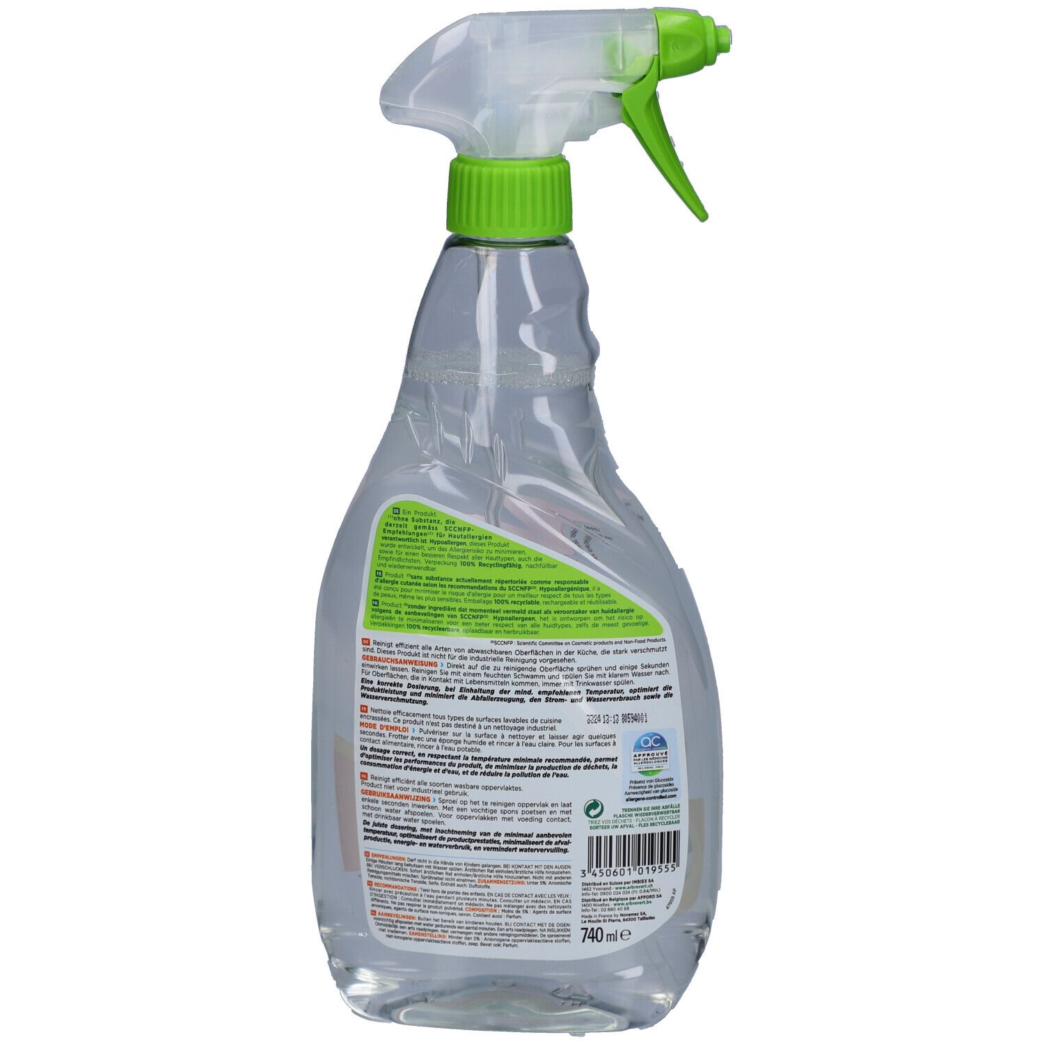 L'ARBRE VERT Nettoyant dégraissant cuisine