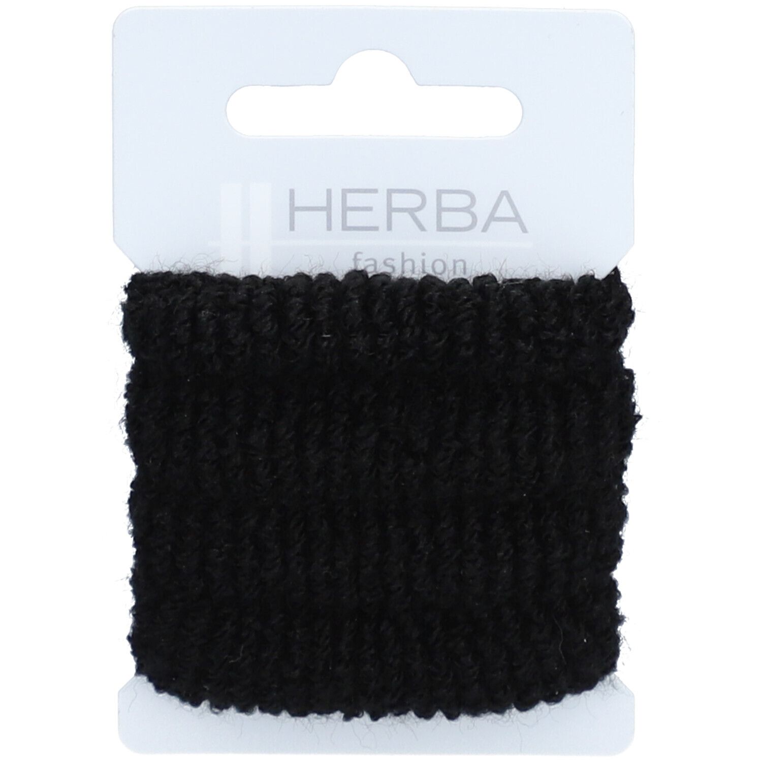 HERBA Fashion Élastique à cheveux 4cm Noir